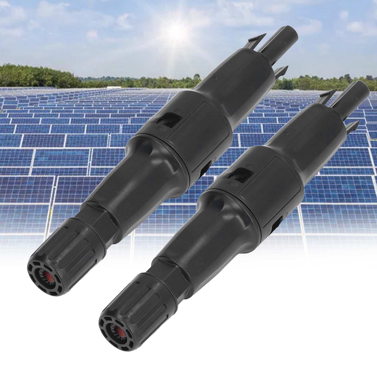 2Pcs Solar PV Connectors 1500V Heat Resisting Reusable PV Fuse Connector for view 12