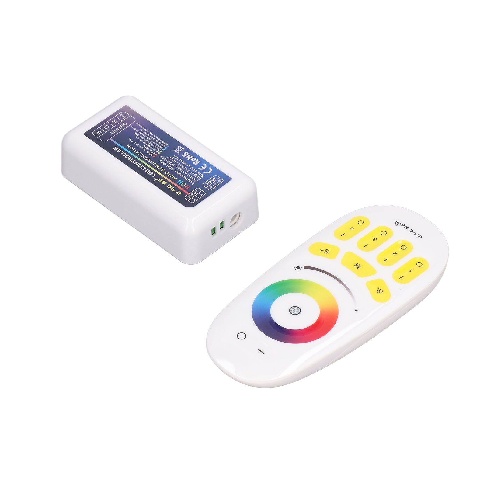 LED Controller DC524V 2.4G Quad Group Touch LED Strip Light Strip RGB view 3