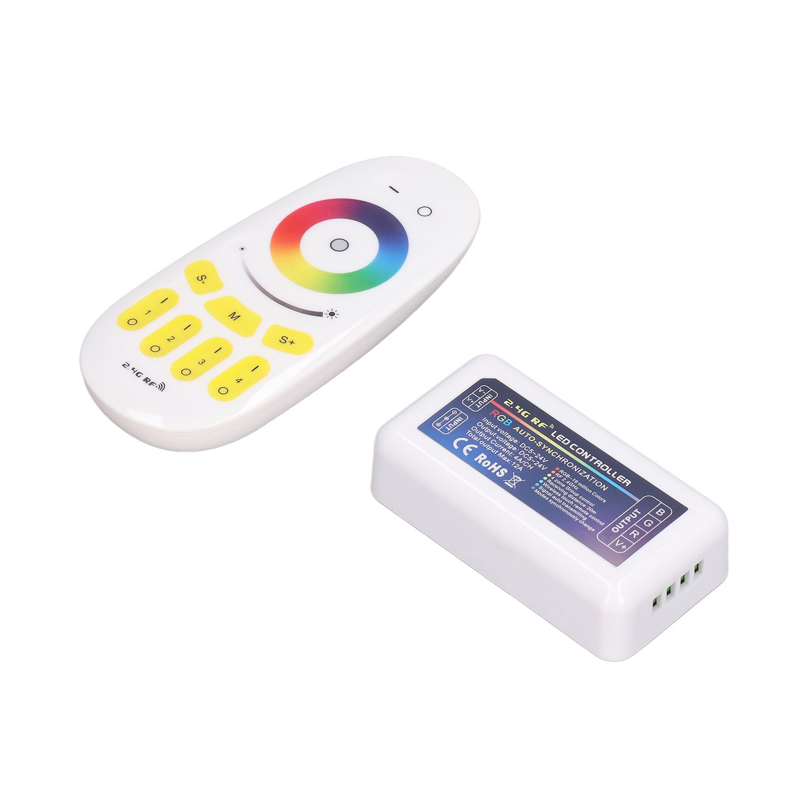 LED Controller DC524V 2.4G Quad Group Touch LED Strip Light Strip RGB view 4