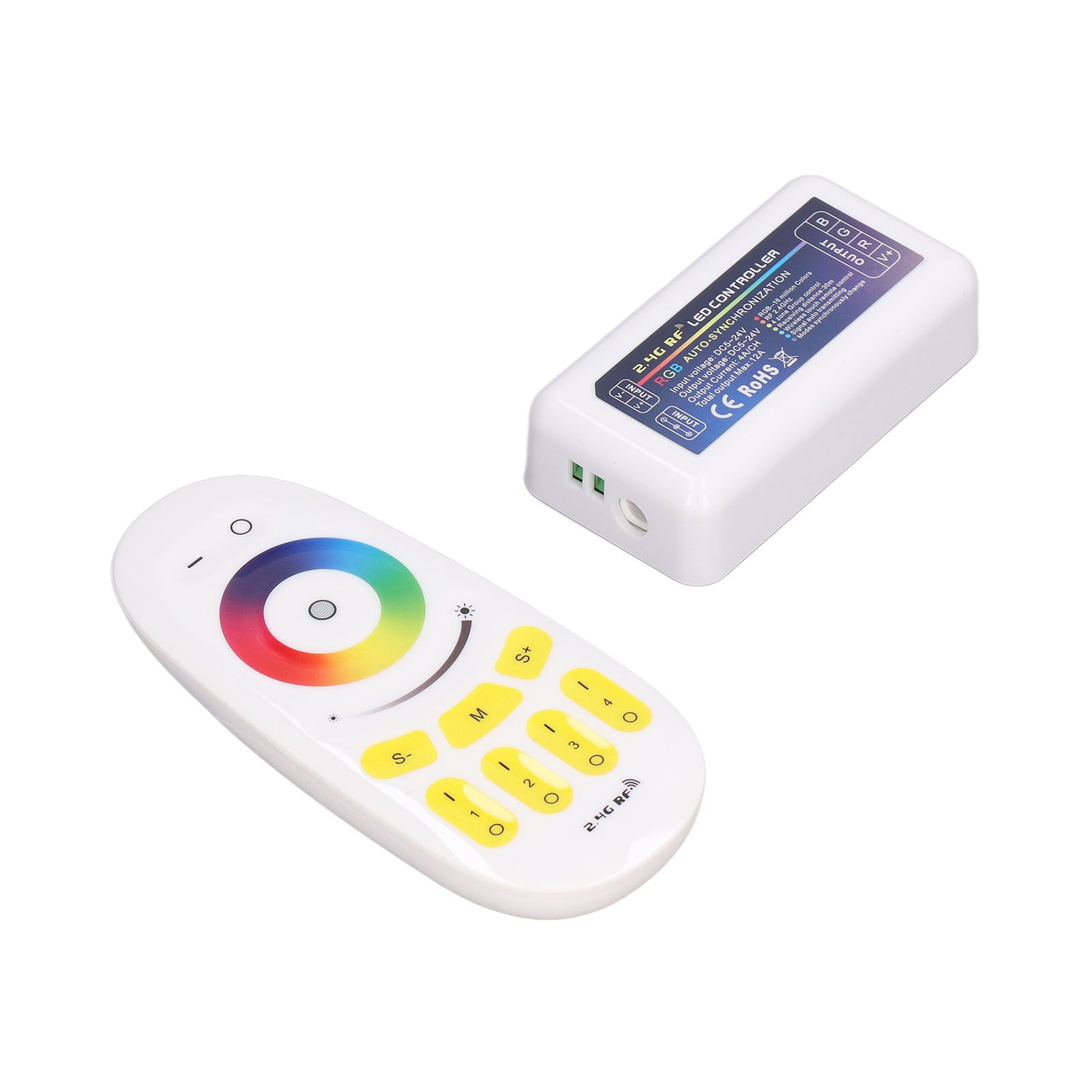 LED Controller DC524V 2.4G Quad Group Touch LED Strip Light Strip RGB view 8