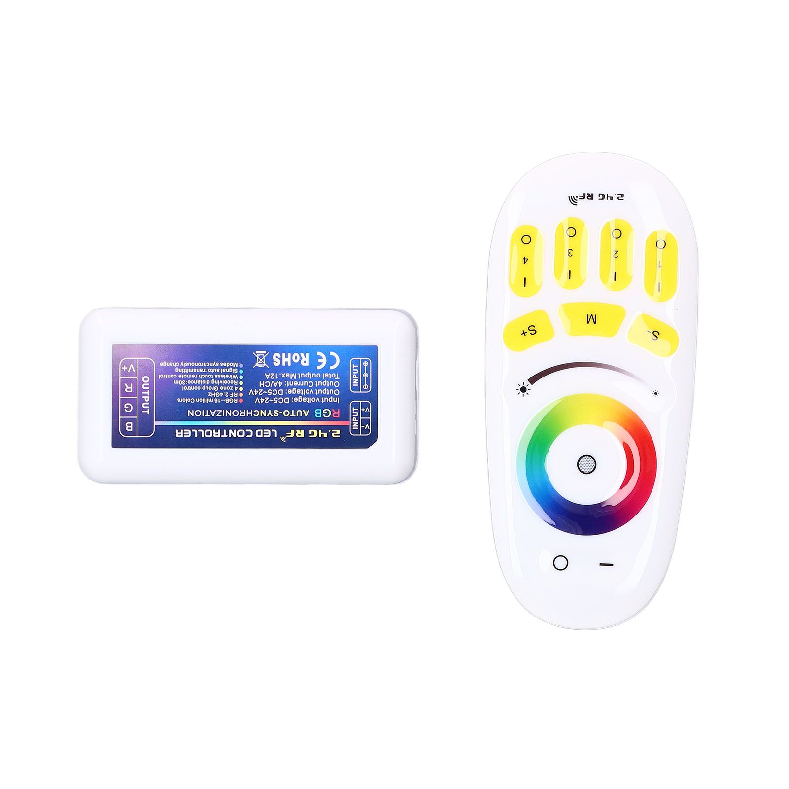 LED Controller DC524V 2.4G Quad Group Touch LED Strip Light Strip RGB view 9