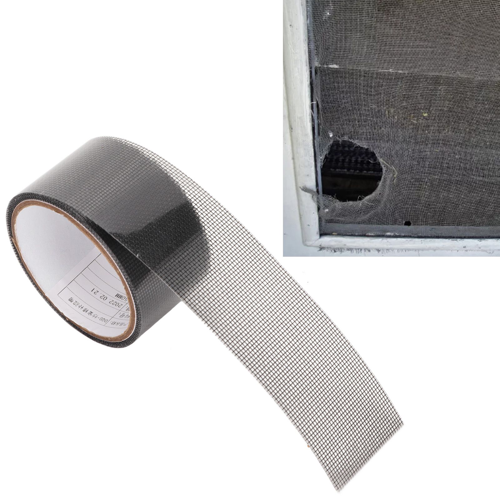 5 Roll Window Screen Repair Tape Self Adhesive Mesh Tape Acrylic Insect Proof view 11