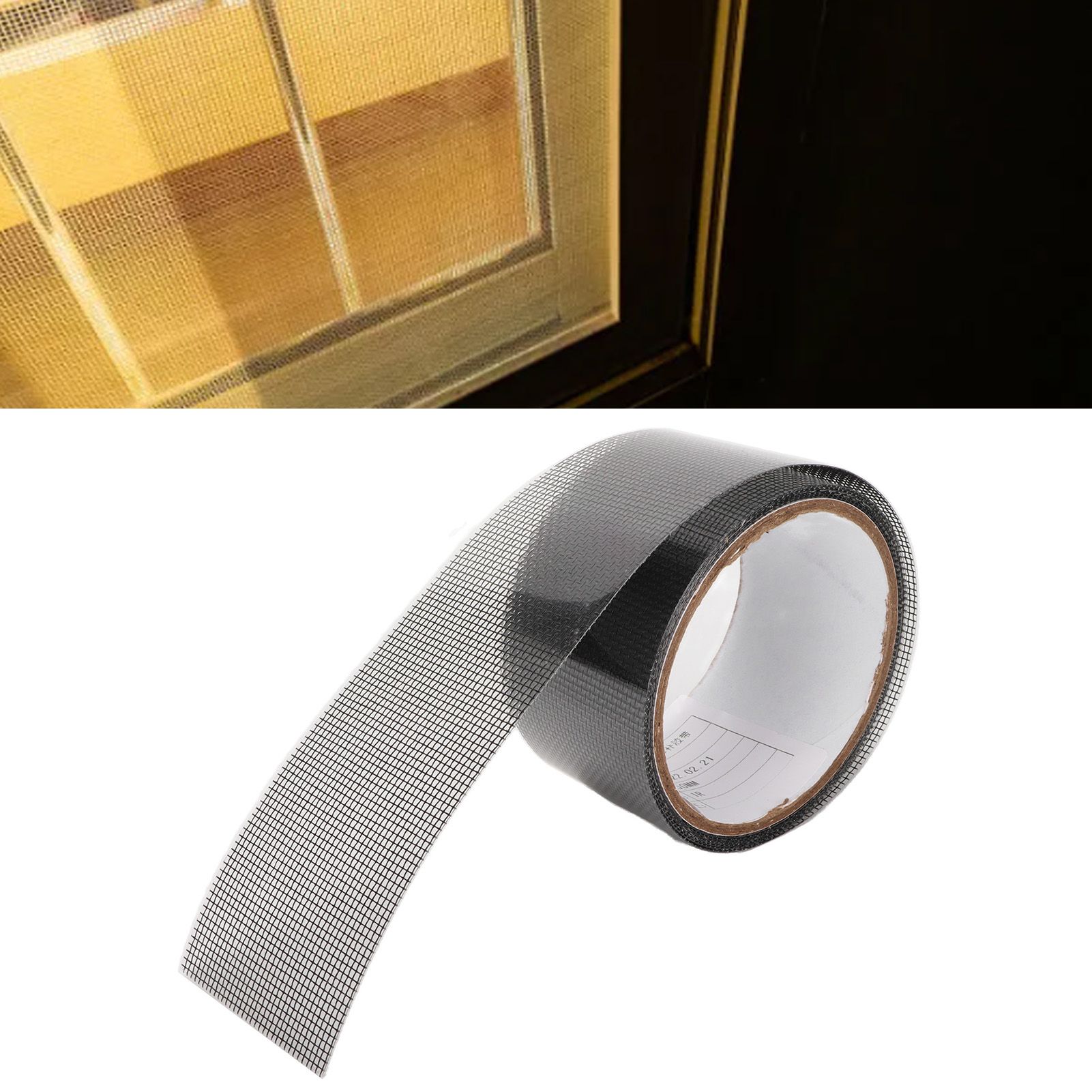 5 Roll Window Screen Repair Tape Self Adhesive Mesh Tape Acrylic Insect Proof view 12