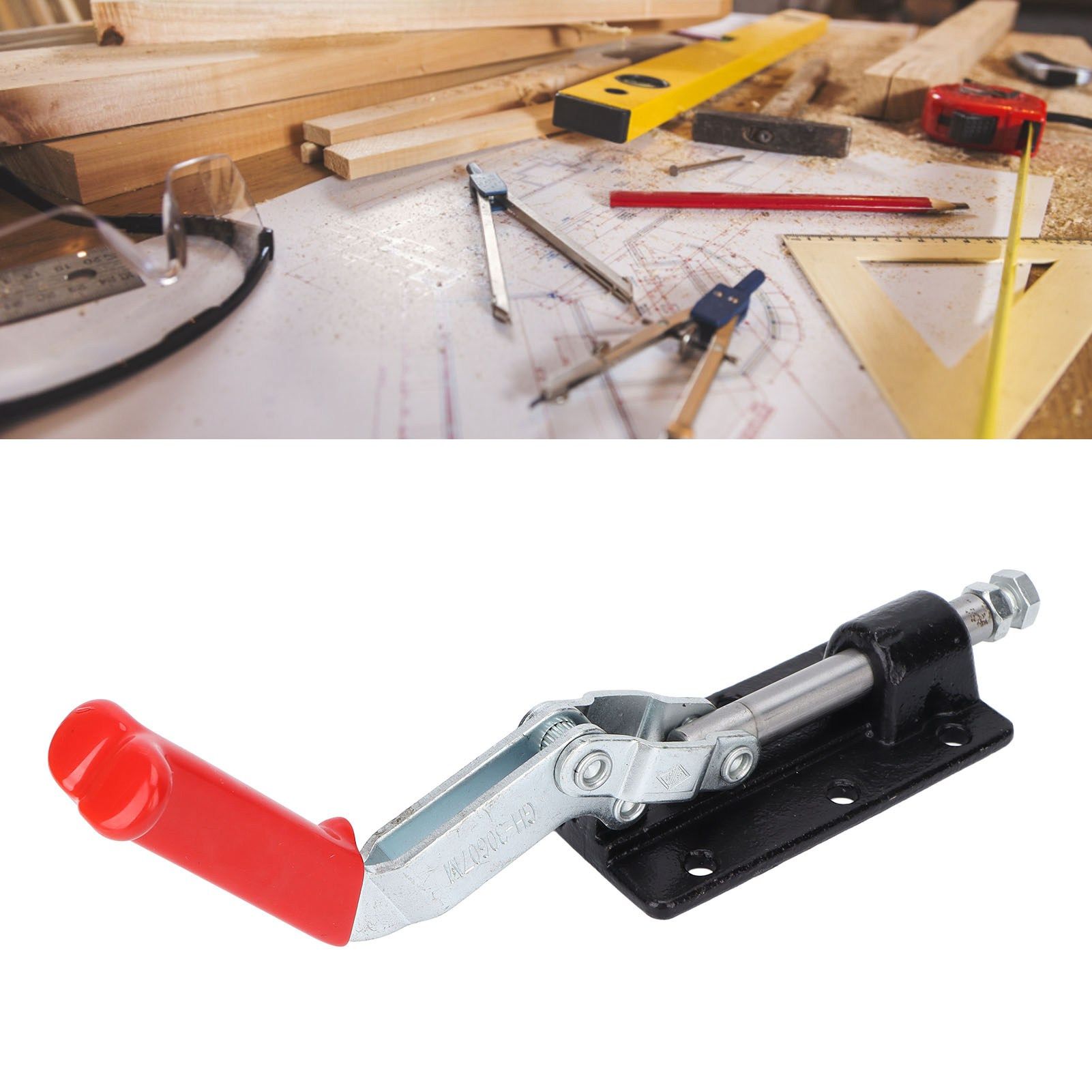 Push Pull Toggle Clamp Stable Clamping Force Quick Fixing Fixture for Heavy view 12