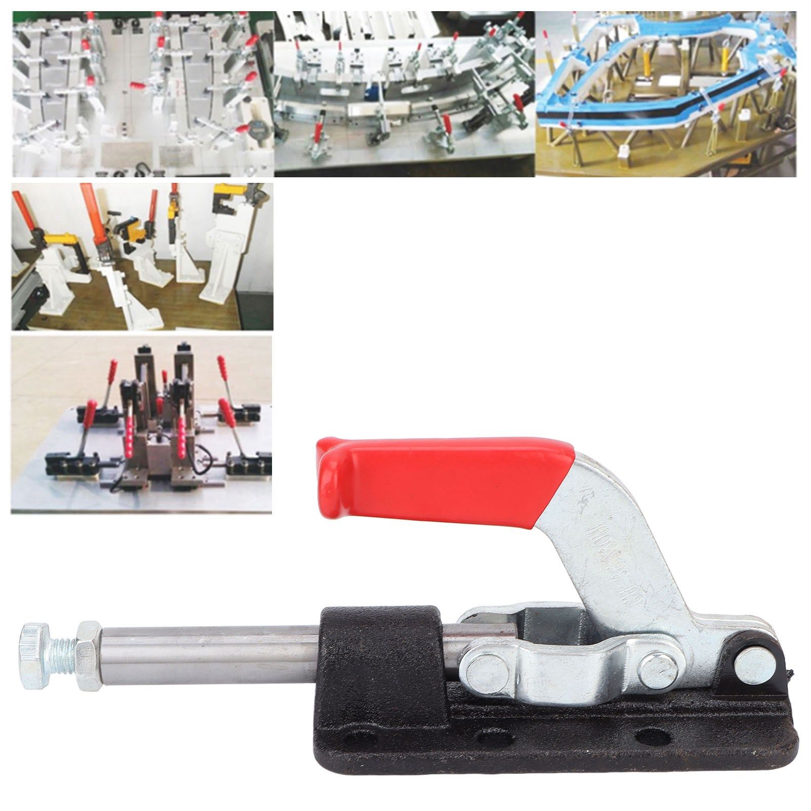 Push Pull Toggle Clamp Stable Clamping Force Quick Fixing Fixture for Heavy view 11