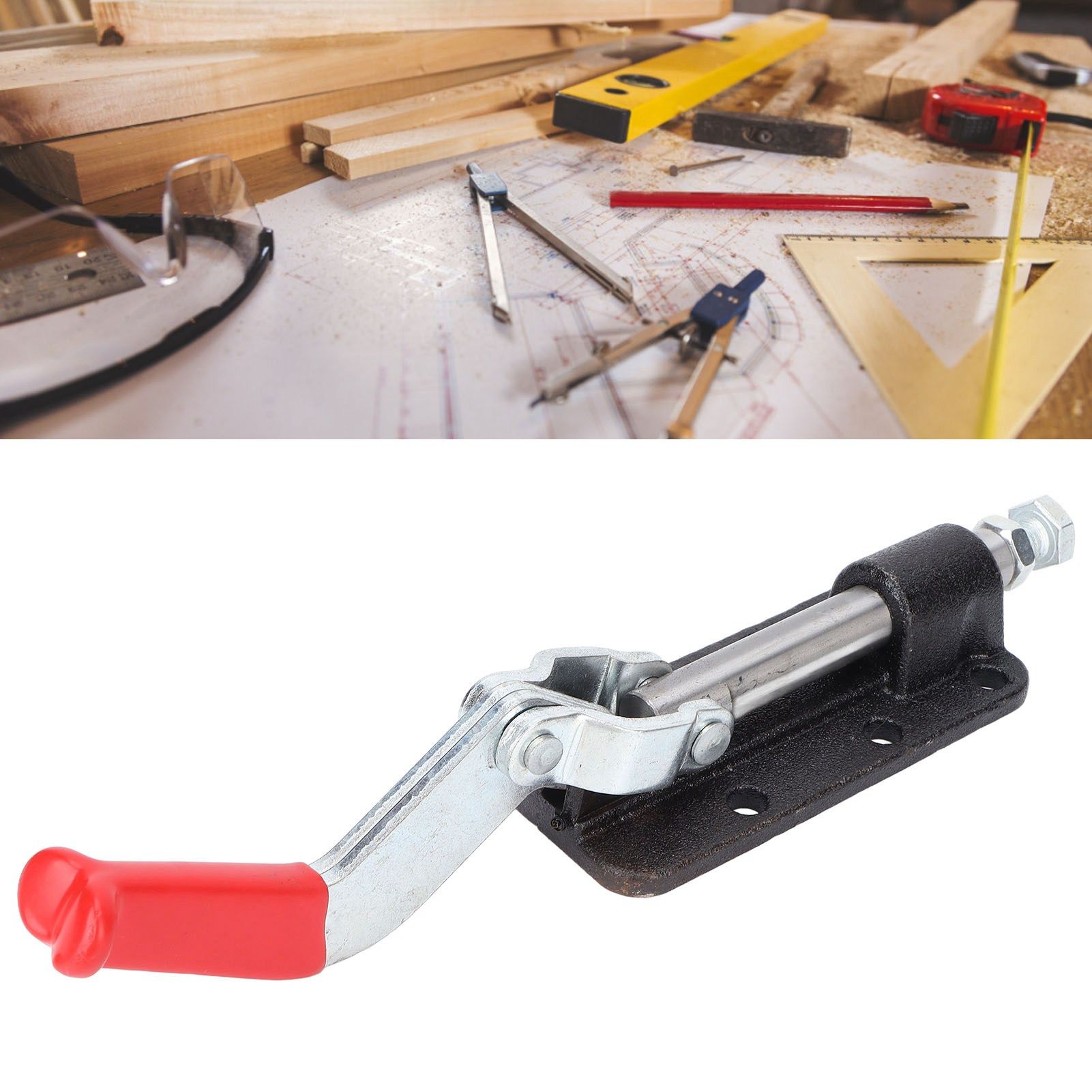 Push Pull Toggle Clamp Stable Clamping Force Quick Fixing Fixture for Heavy view 12