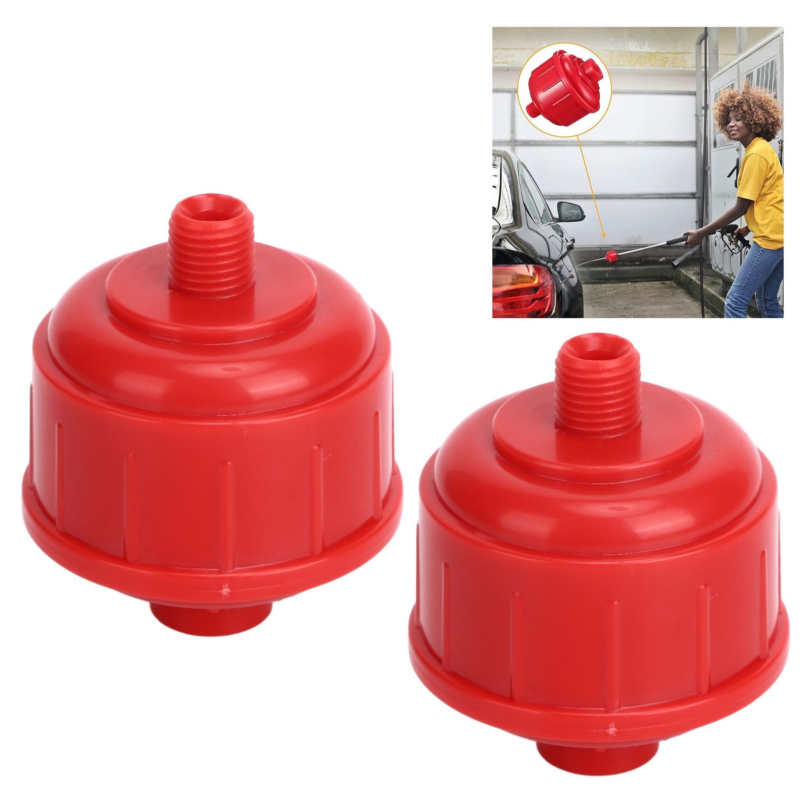 2 Pcs Spray Gun Filters G1/4 High Flowing Design Spray Gun Strainer Paint Gun view 12