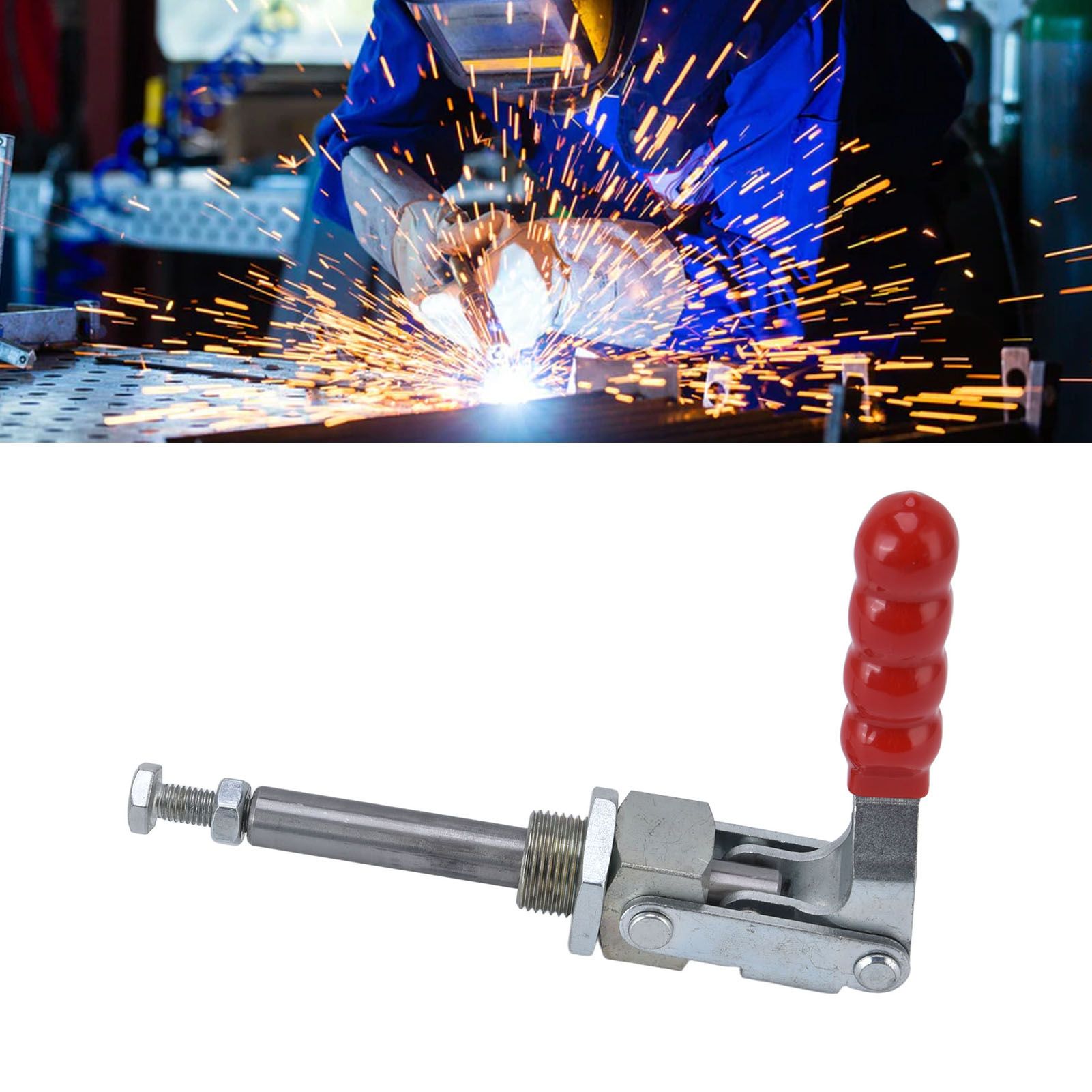 Push Pull Fixture Clamp 701lb Holding Capacity and 180° Handle Opens Quick view 11
