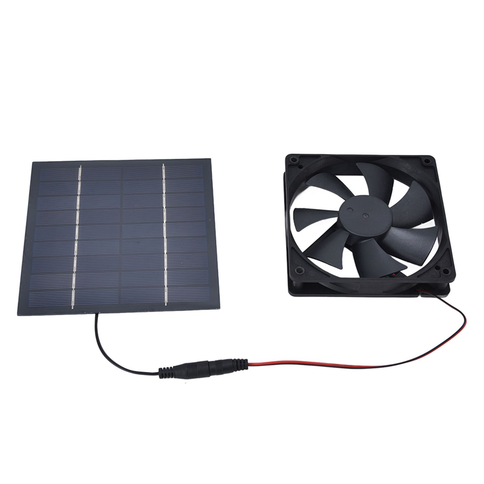 Solar Powered Exhaust Fan 10W Single Fan Waterproof Solar Panel Fan Kit for view 3