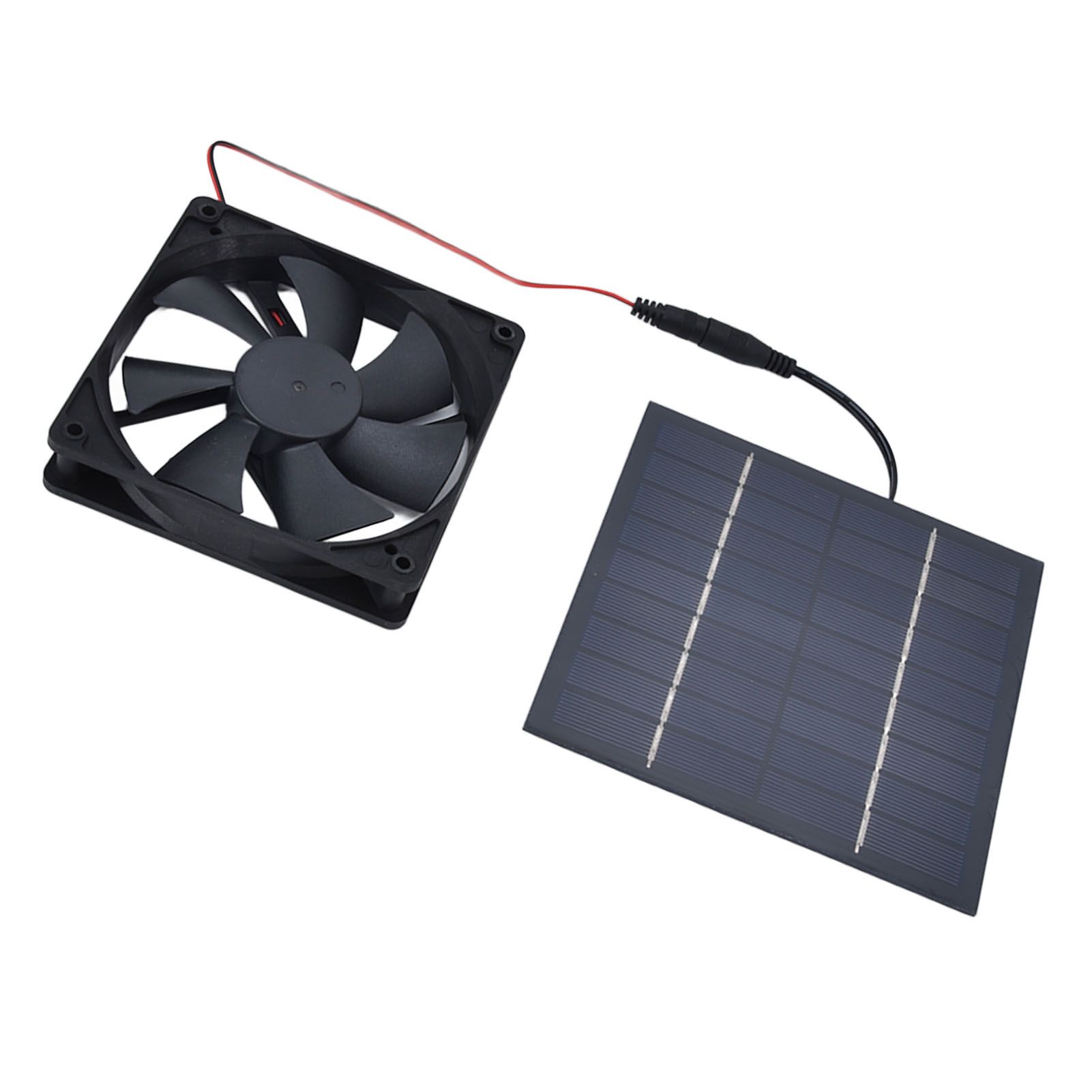 Solar Powered Exhaust Fan 10W Single Fan Waterproof Solar Panel Fan Kit for view 10