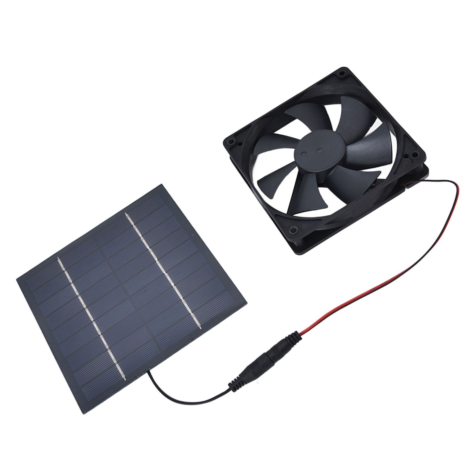 Solar Powered Exhaust Fan 10W Single Fan Waterproof Solar Panel Fan Kit for view 11