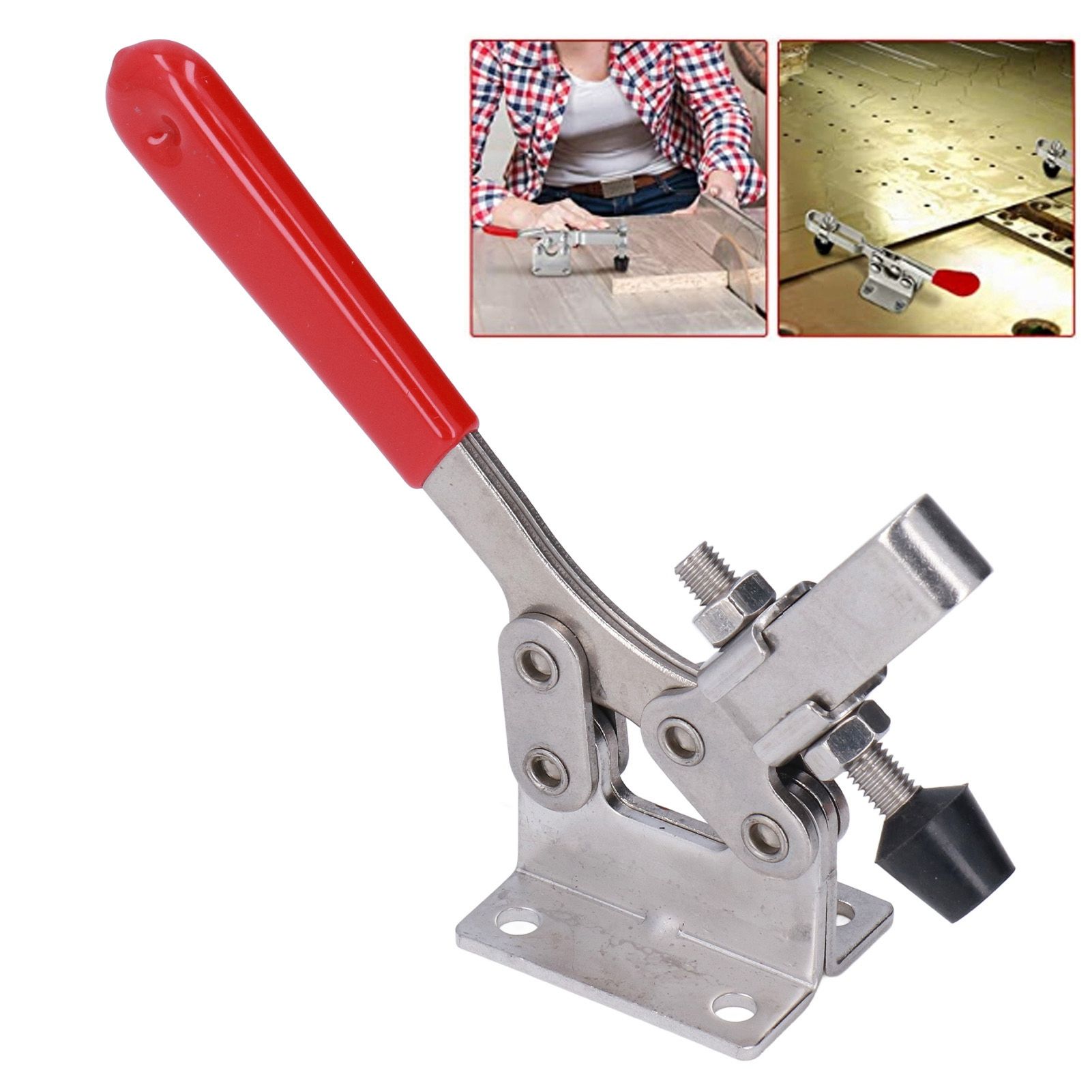 Quick Release Toggle Clamp Stainless Steel Welding Toggle Clamp Woodworking view 12