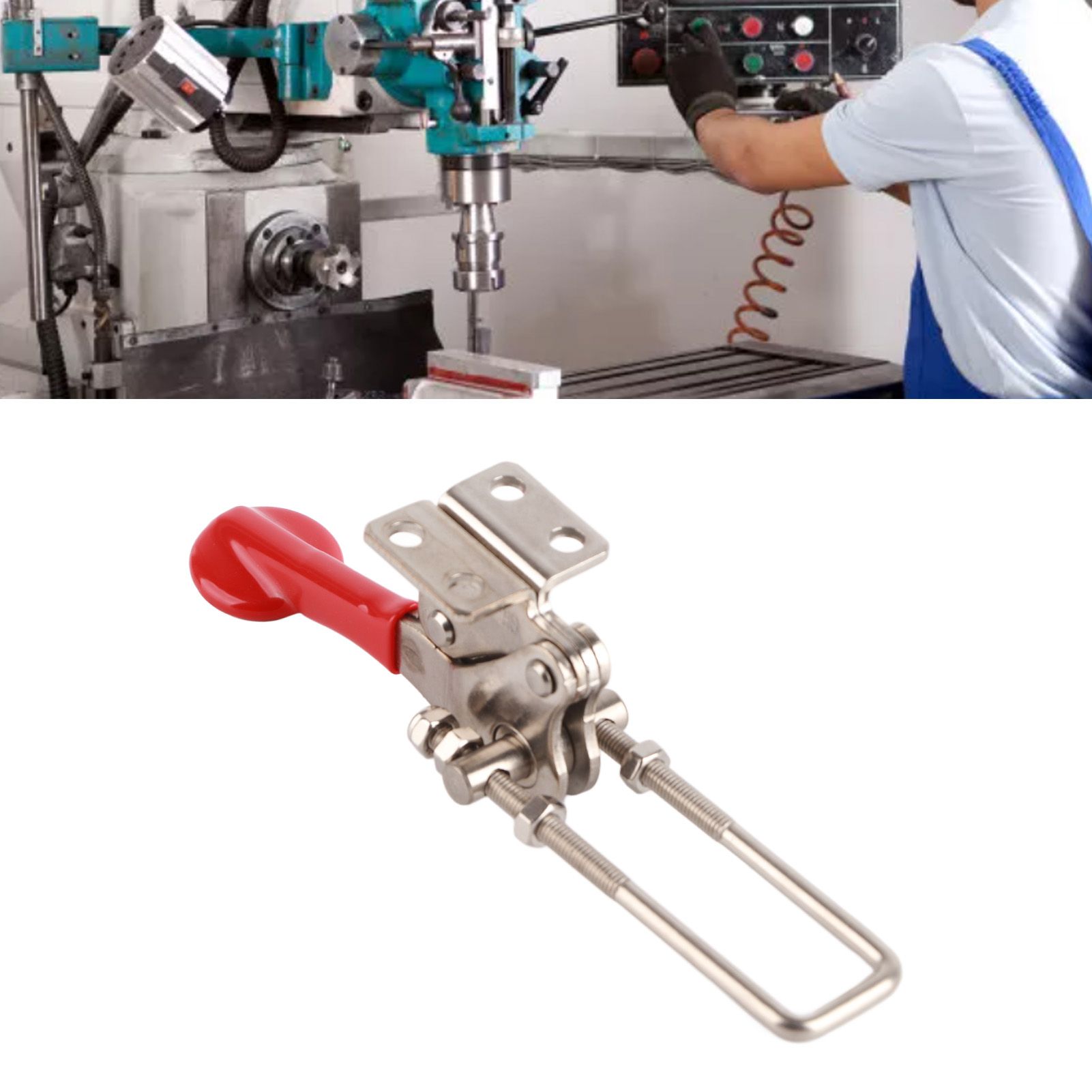 Quick Release Toggle Clamp Stainless Steel Adjustable Push Pull Quick Release view 11