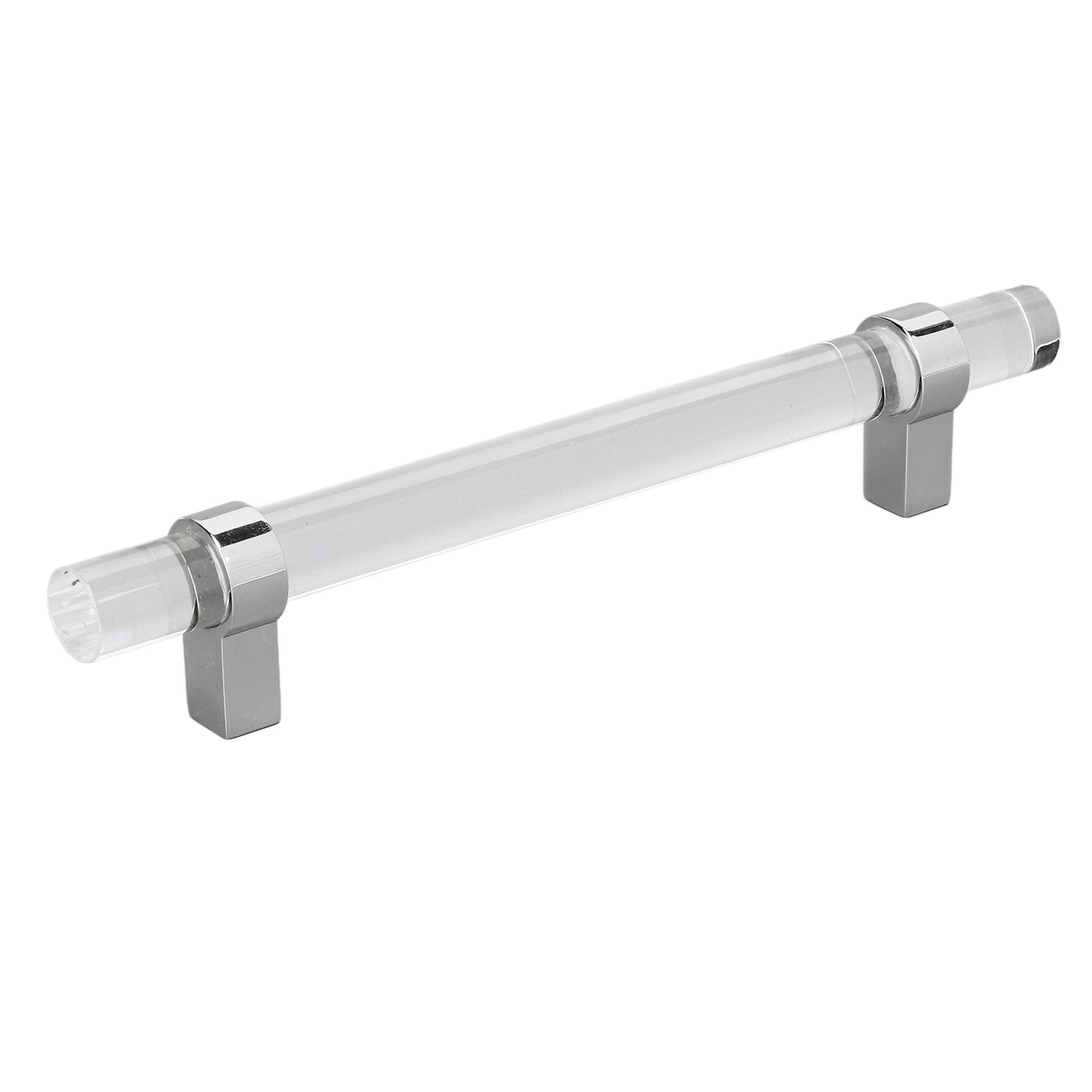 Crystal Acrylic Handle Modern Transparent Drawer Pull Handle for Closets view 3