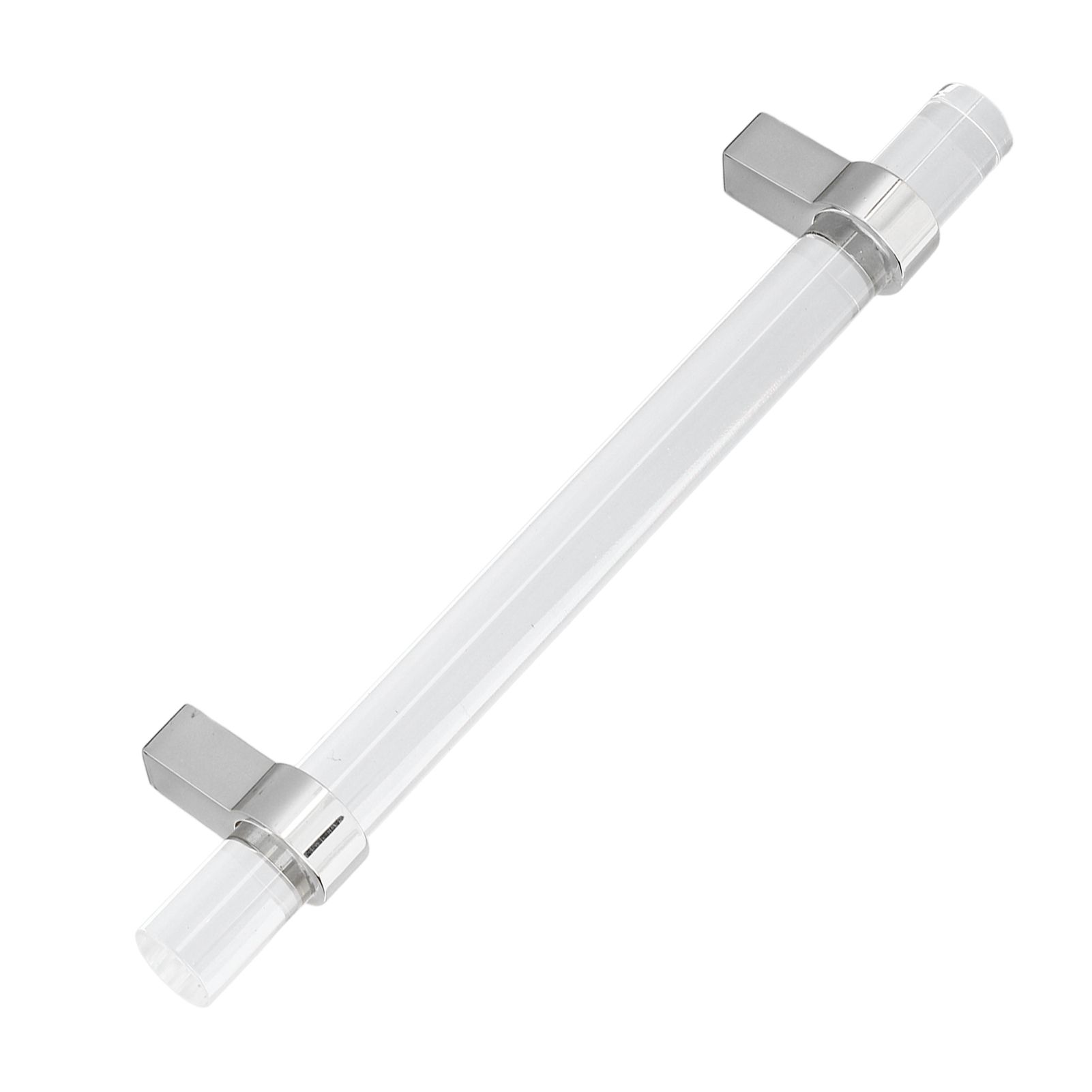 Crystal Acrylic Handle Modern Transparent Drawer Pull Handle for Closets view 7