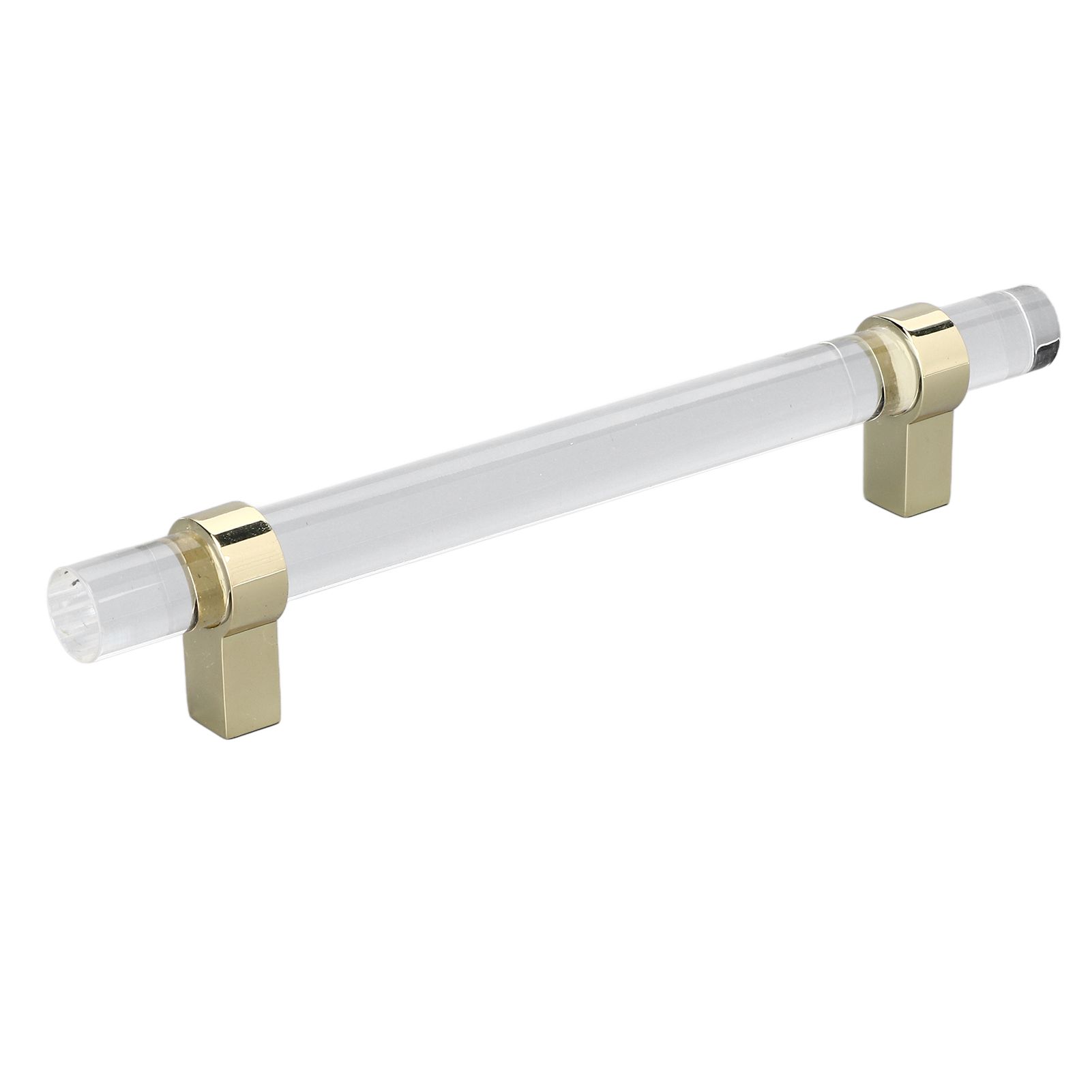 Crystal Acrylic Handle Modern Transparent Drawer Pull Handle for Closets view 3