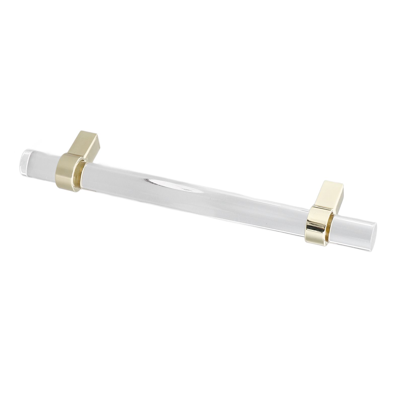 Crystal Acrylic Handle Modern Transparent Drawer Pull Handle for Closets view 4