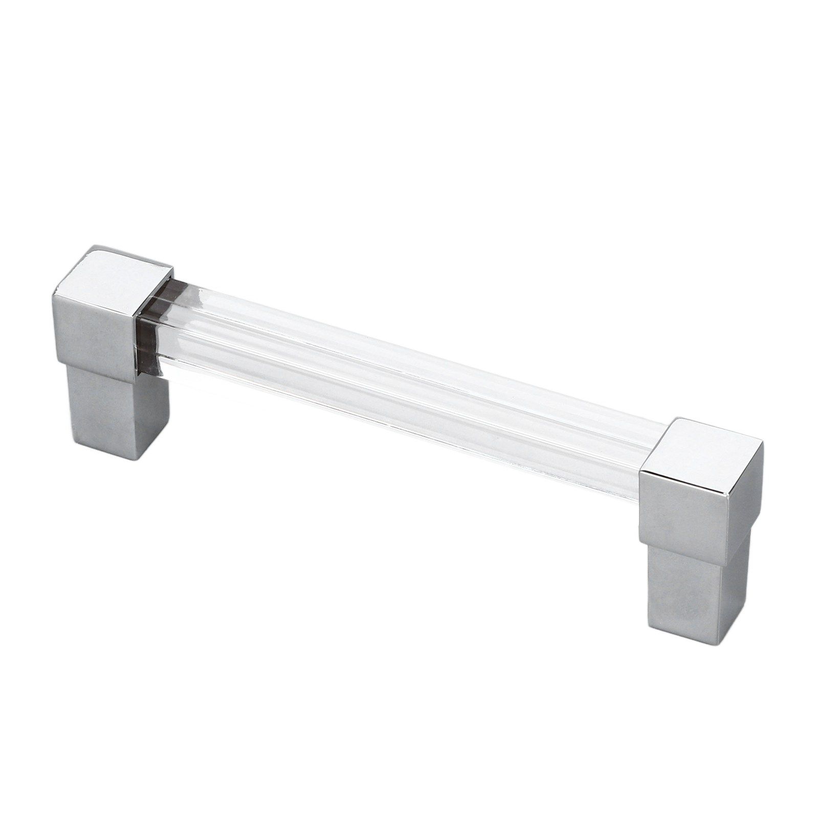 Acrylic Drawer Pulls Single Hole Crystal Cabinet Drawer Pulls for Kitchen view 2