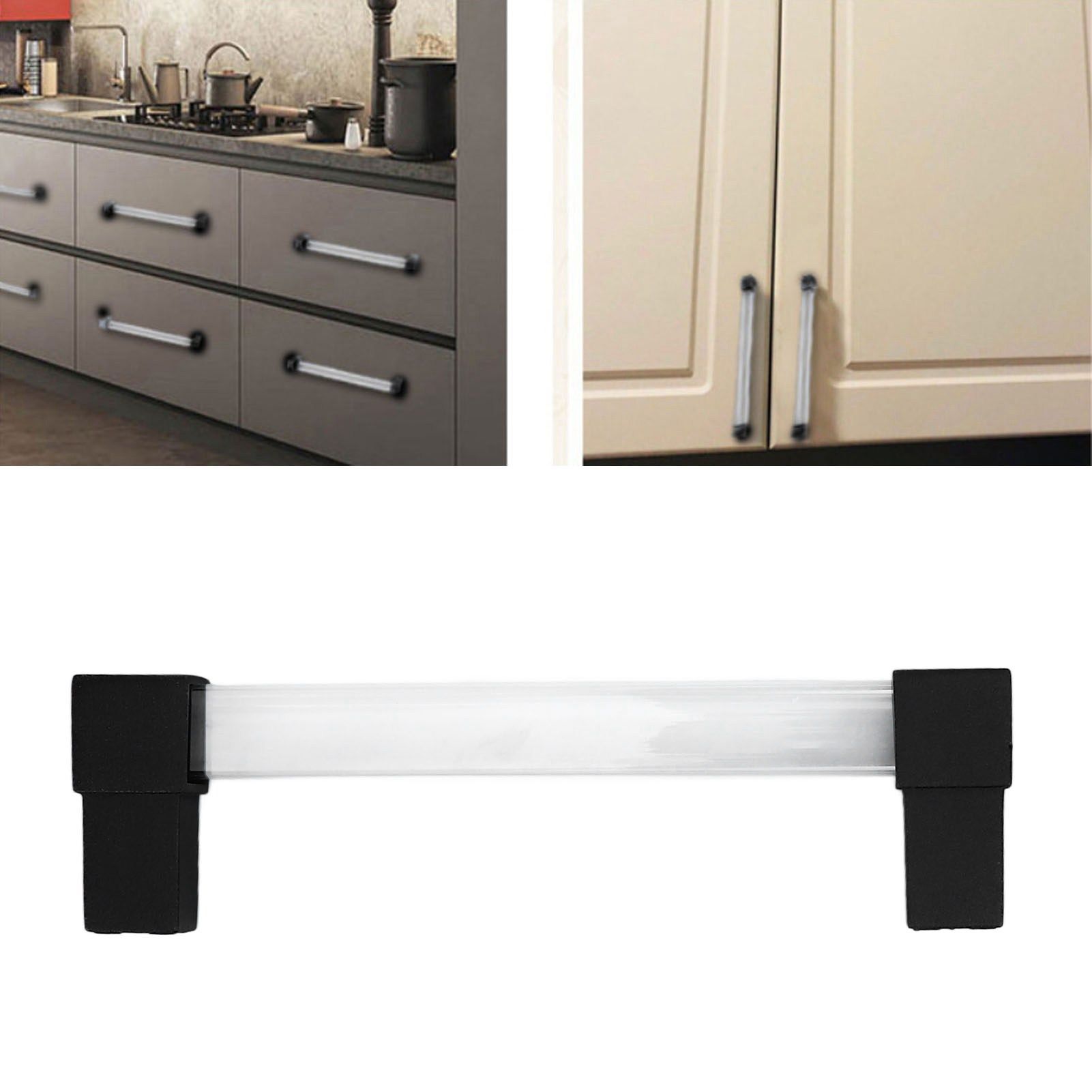 Acrylic Drawer Pulls Single Hole Crystal Cabinet Drawer Pulls for Kitchen view 11