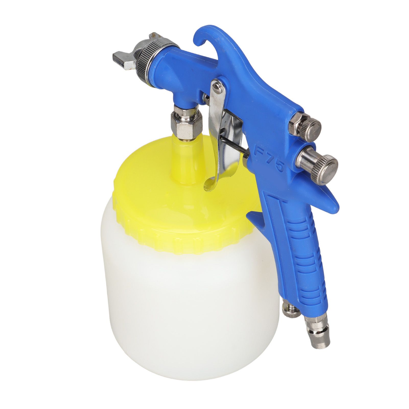 F 75 1.5mm Paint Sprayer Hydrocone Type Stainless Steel Air Varnish Sprayer view 4