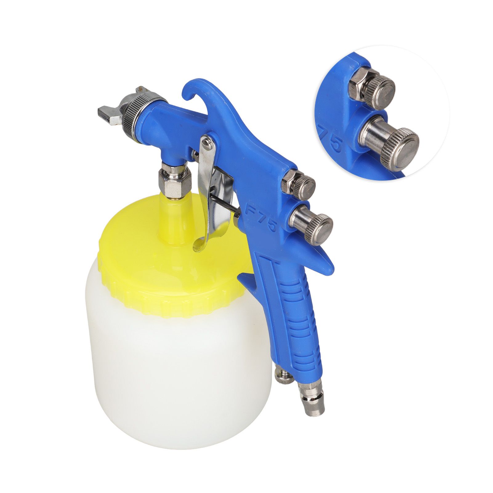 F 75 1.5mm Paint Sprayer Hydrocone Type Stainless Steel Air Varnish Sprayer view 9