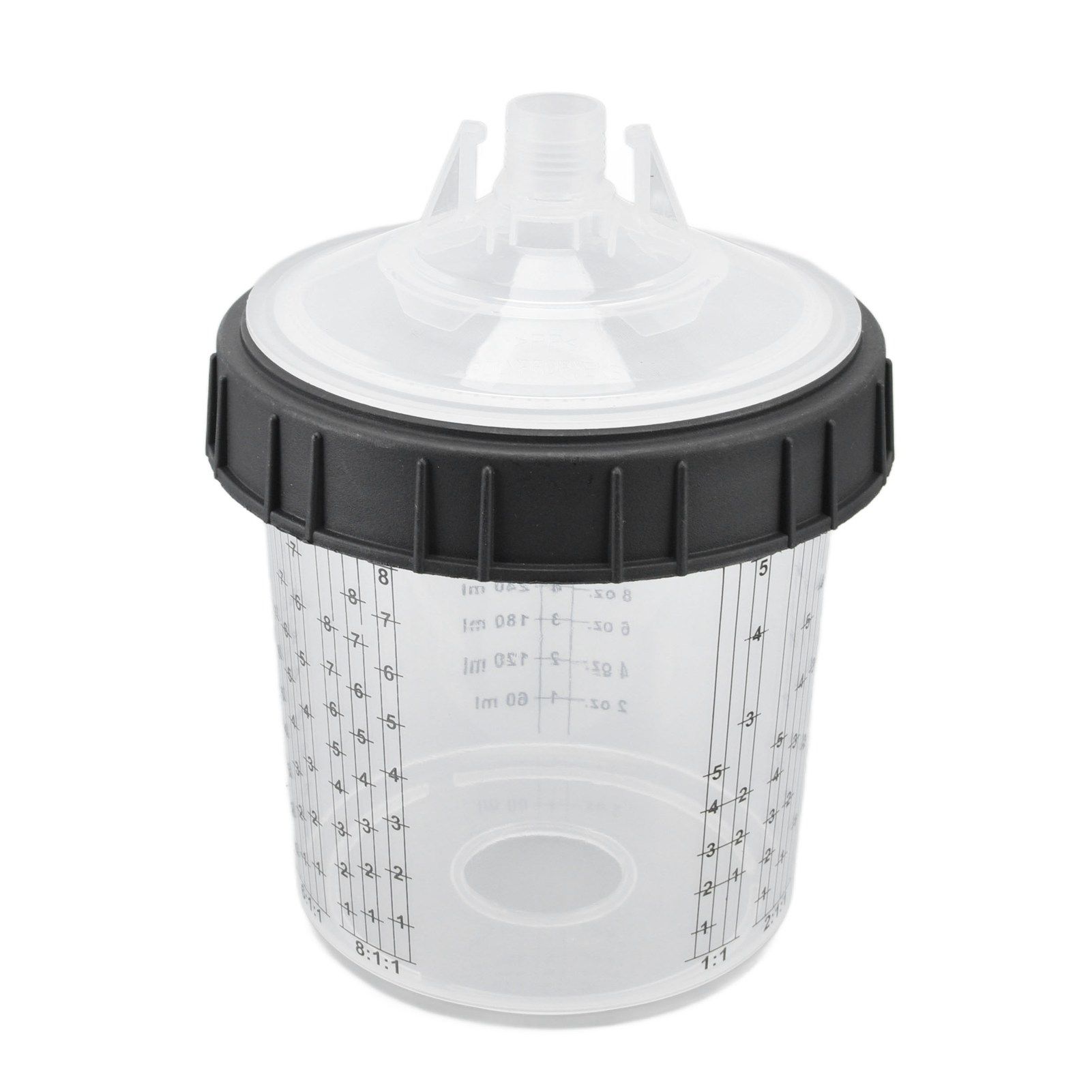 Disposable Paint Spray Cup Plastic Spray Paint Mixing Cup with Lids Painting view 6