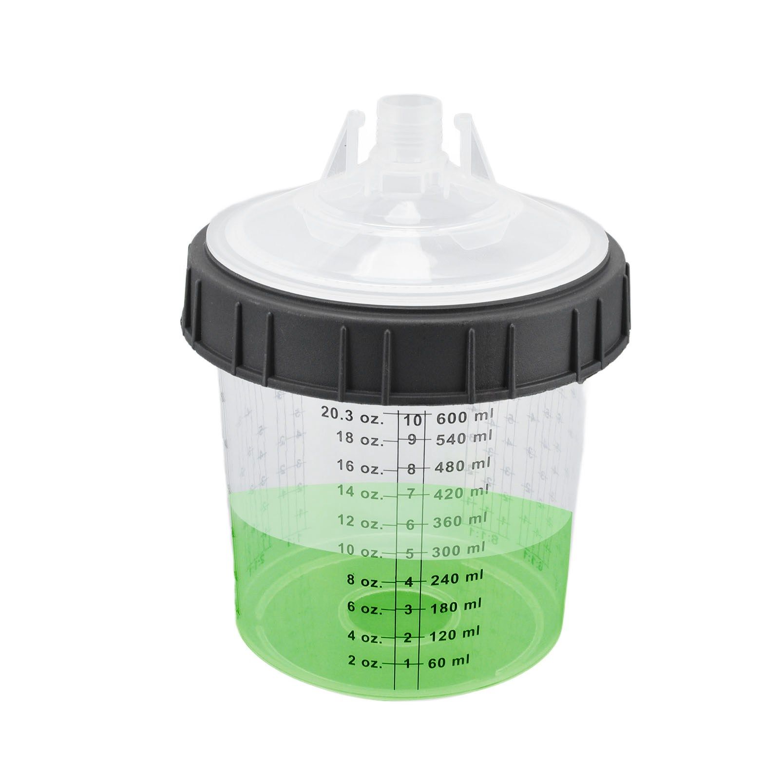 Disposable Paint Spray Cup Plastic Spray Paint Mixing Cup with Lids Painting view 11
