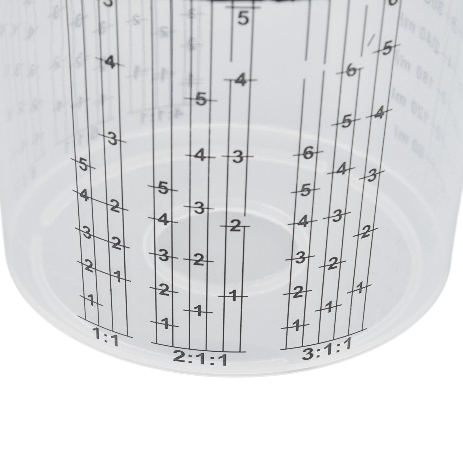 Disposable Paint Spray Cup Plastic Spray Paint Mixing Cup with Lids Painting view 13