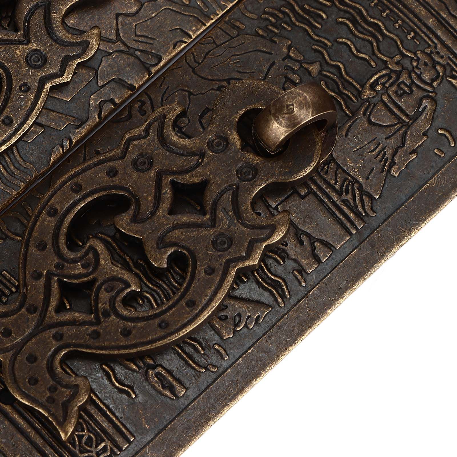 Antique Drawer Pendant Pulls Beautifully Engraved High Hardness Brass Book view 14