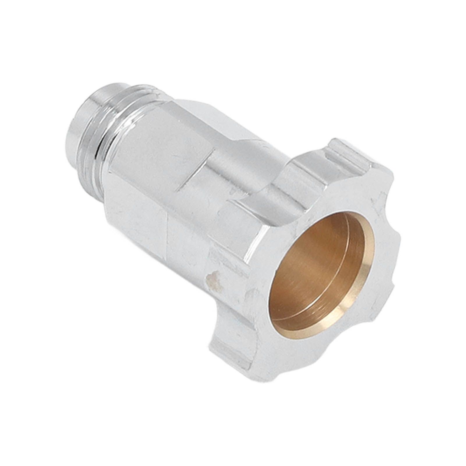 Spray Cup Connector Stainless Steel Disposable Pot Connector Airbrush Adapter view 3