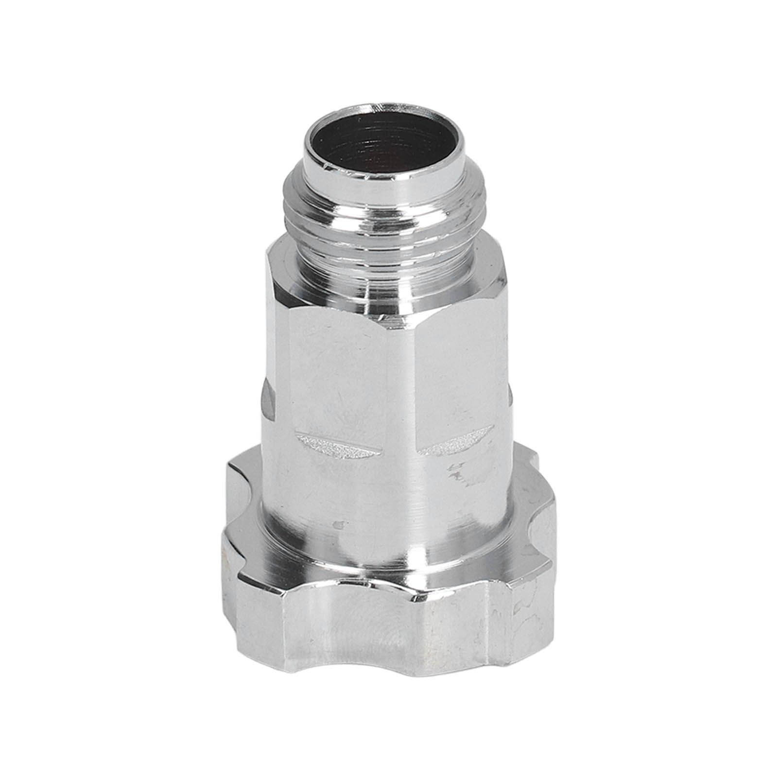Spray Cup Connector Stainless Steel Disposable Pot Connector Airbrush Adapter view 4