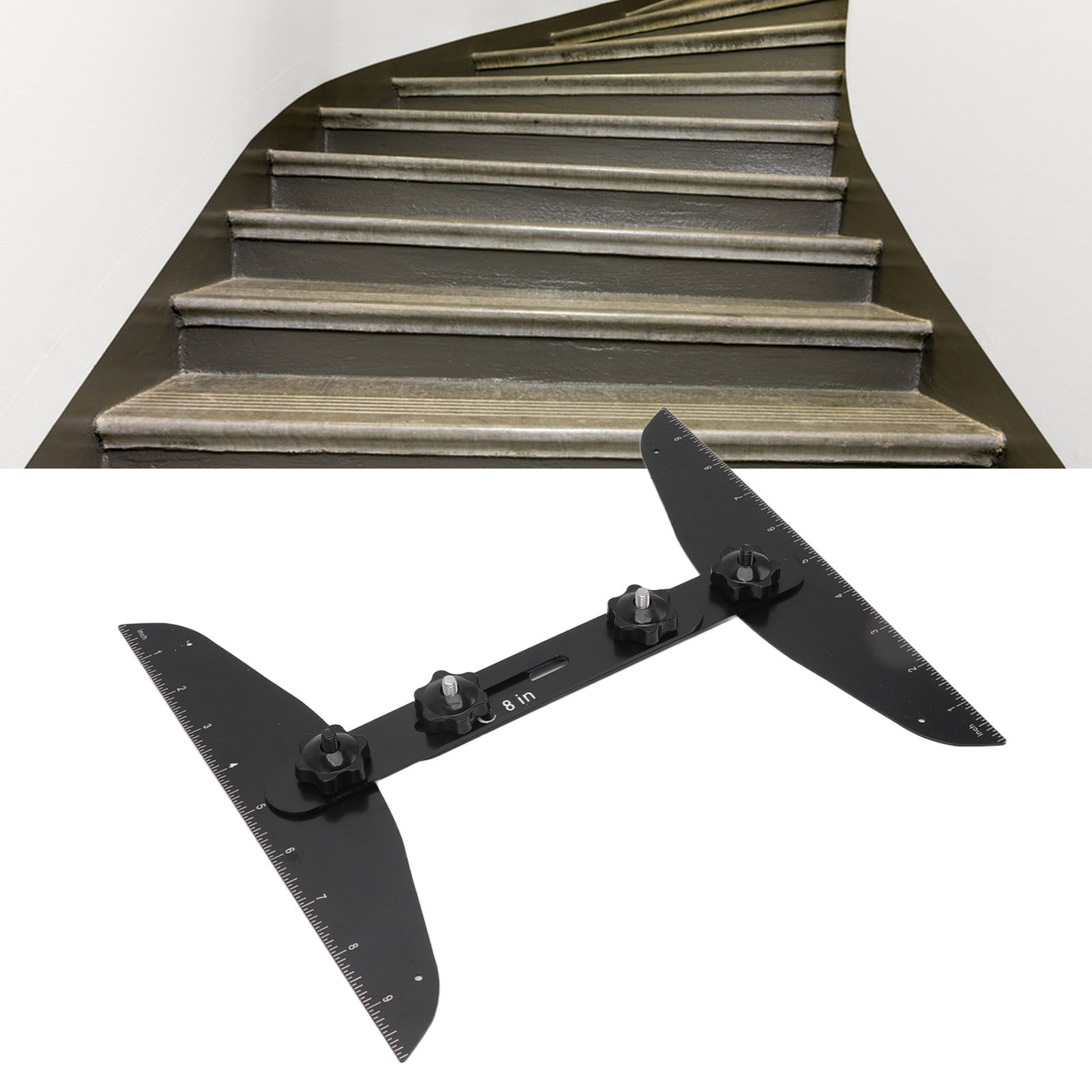 Stair Treads Gauge Stainless Steel 8in 12in 16in Corrosion Resistant High view 11