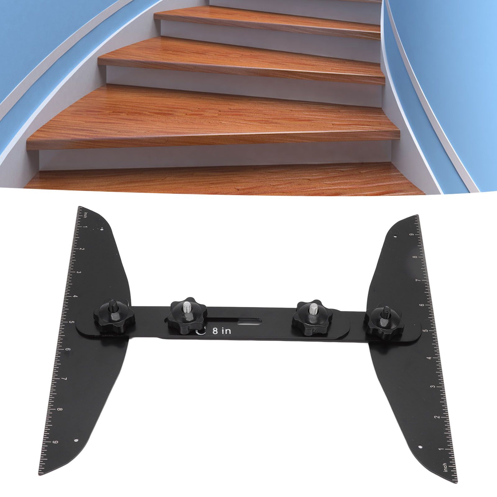 Stair Treads Gauge Stainless Steel 8in 12in 16in Corrosion Resistant High view 12