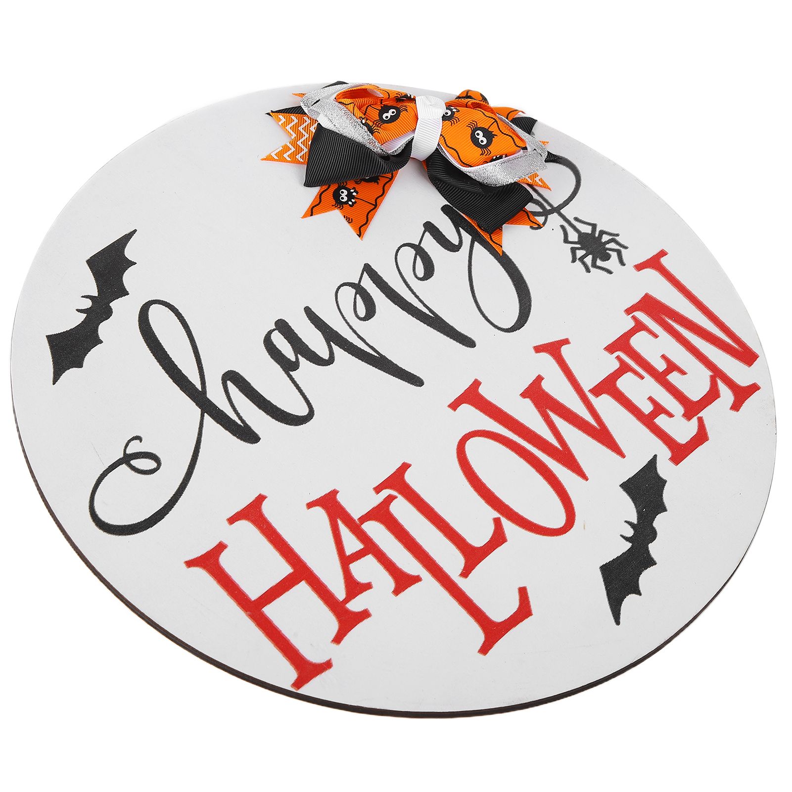 Door Sign Wooden Hanging Halloween Ornament Sign for for Outdoor Indoor Garden view 3