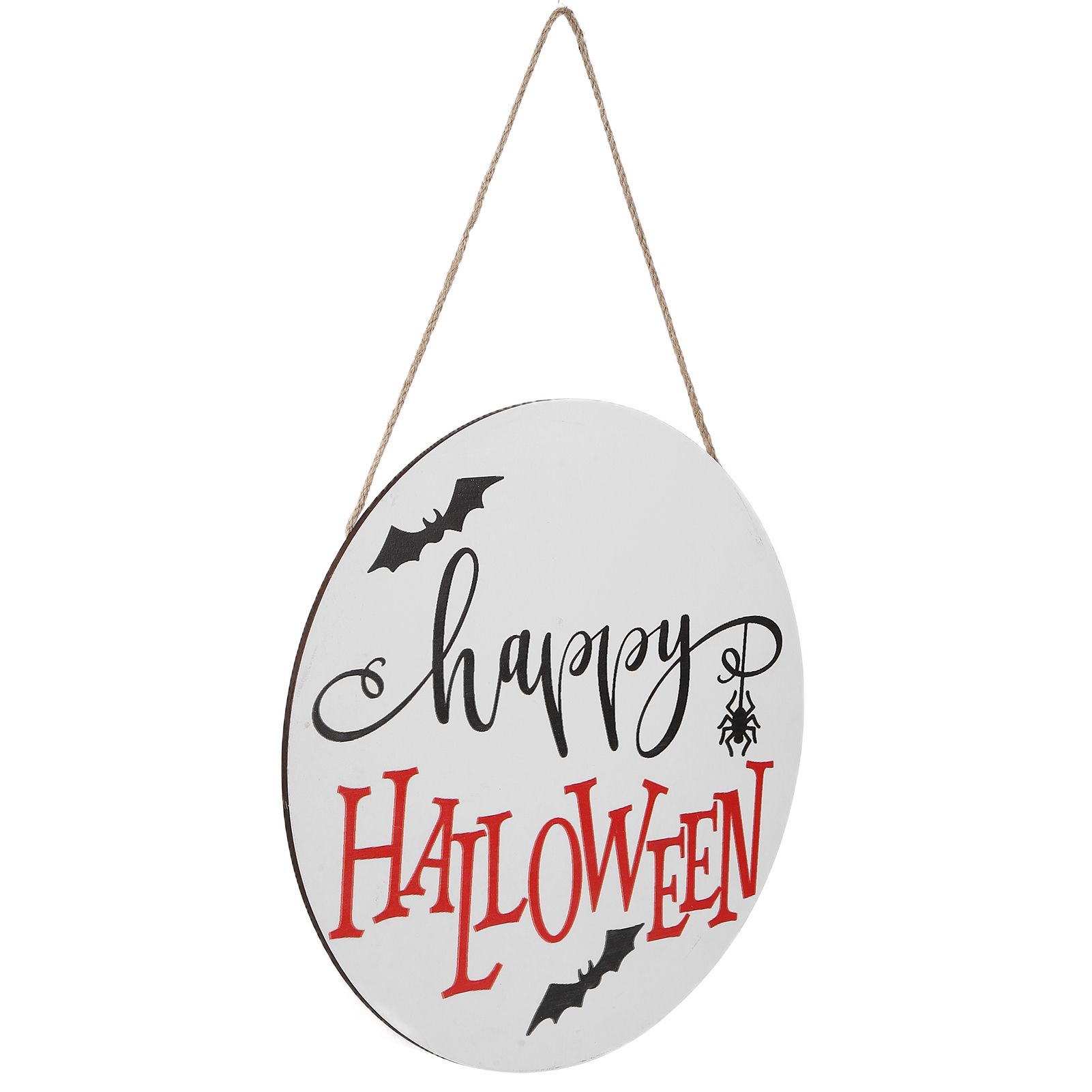 Door Sign Wooden Hanging Halloween Ornament Sign for for Outdoor Indoor Garden view 2