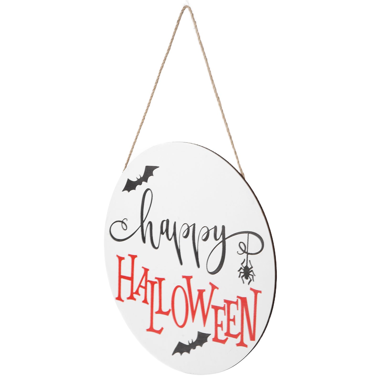 Door Sign Wooden Hanging Halloween Ornament Sign for for Outdoor Indoor Garden view 3
