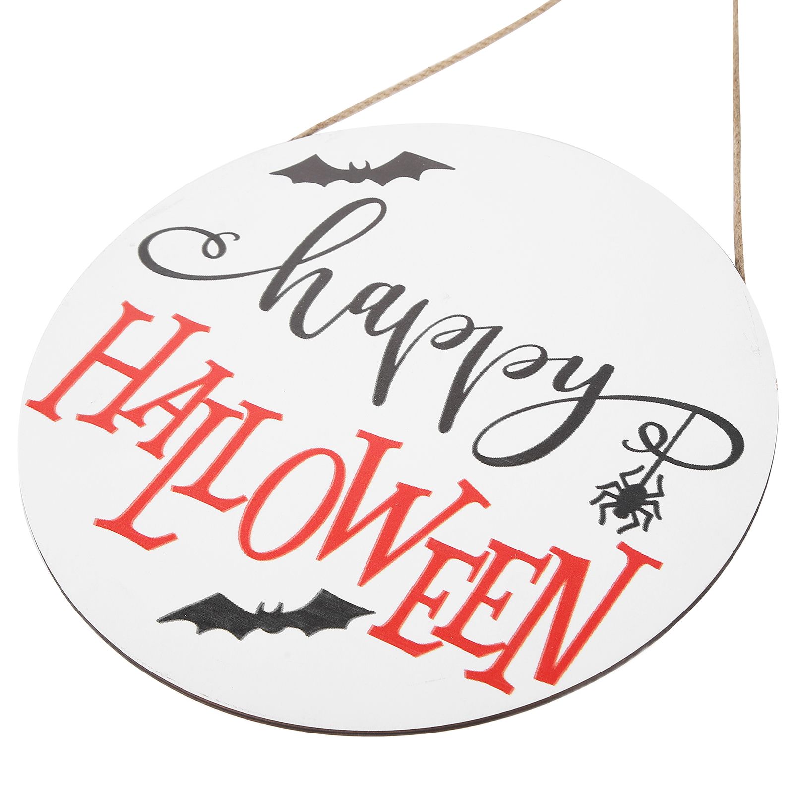 Door Sign Wooden Hanging Halloween Ornament Sign for for Outdoor Indoor Garden view 4