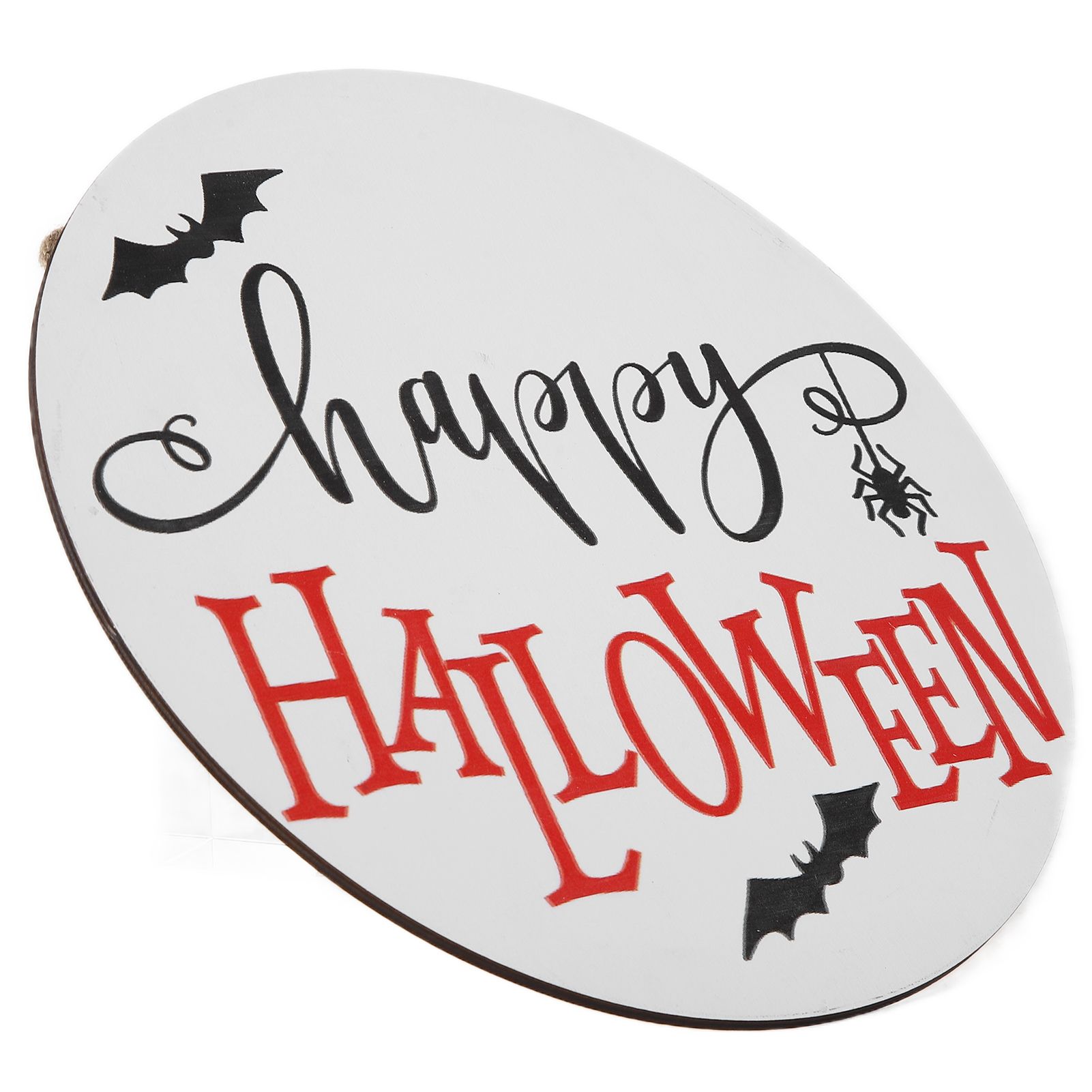 Door Sign Wooden Hanging Halloween Ornament Sign for for Outdoor Indoor Garden view 5