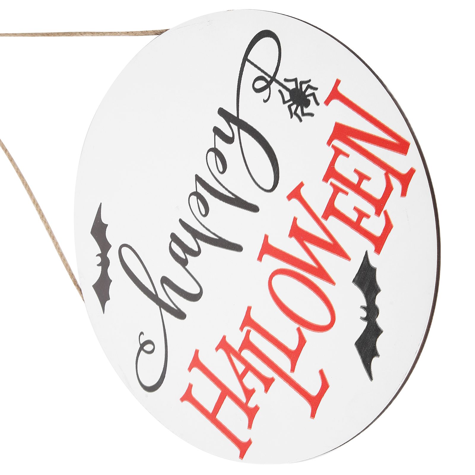 Door Sign Wooden Hanging Halloween Ornament Sign for for Outdoor Indoor Garden view 6