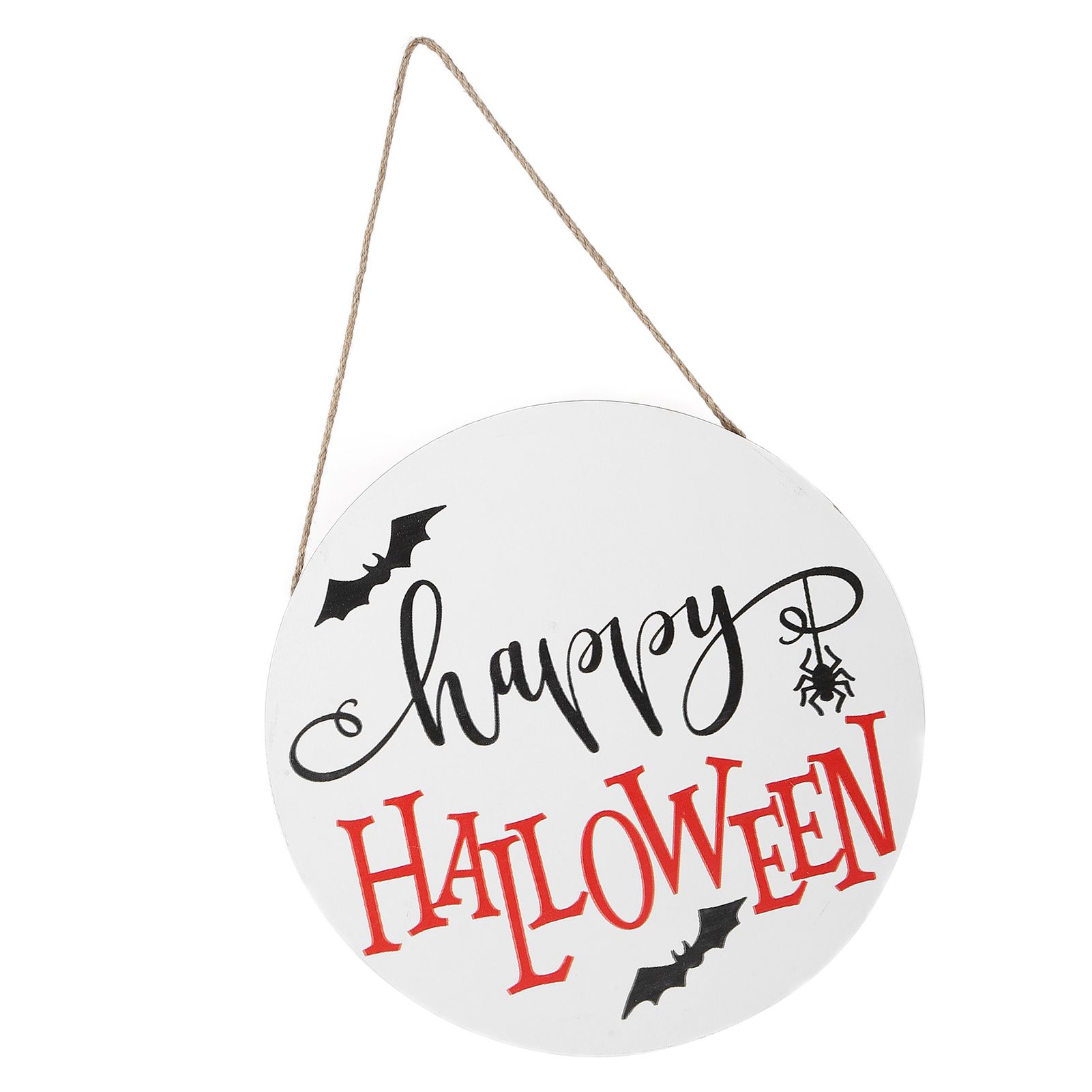 Door Sign Wooden Hanging Halloween Ornament Sign for for Outdoor Indoor Garden view 7
