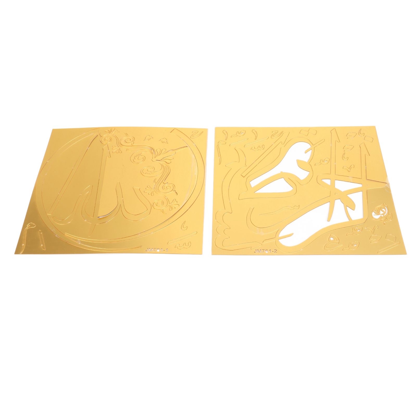 Acrylic Mirror Stickers Art Word Culture Background Self Adhesive Mirror Decal view 9