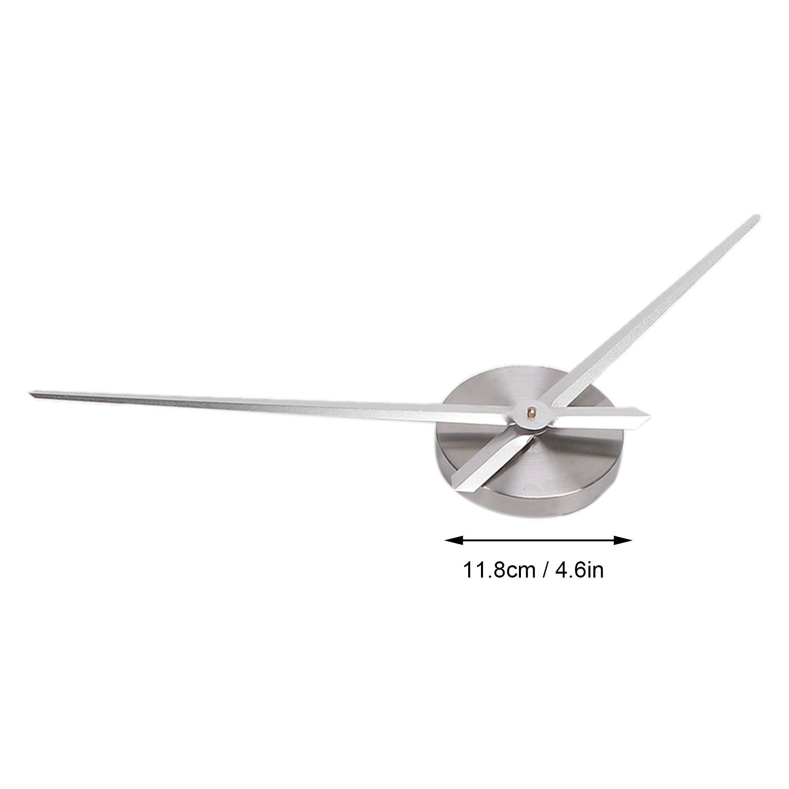 Acrylic Mirror Wall Clock Silent Frameless DIY Self Adhesive Wall Clock for view 15