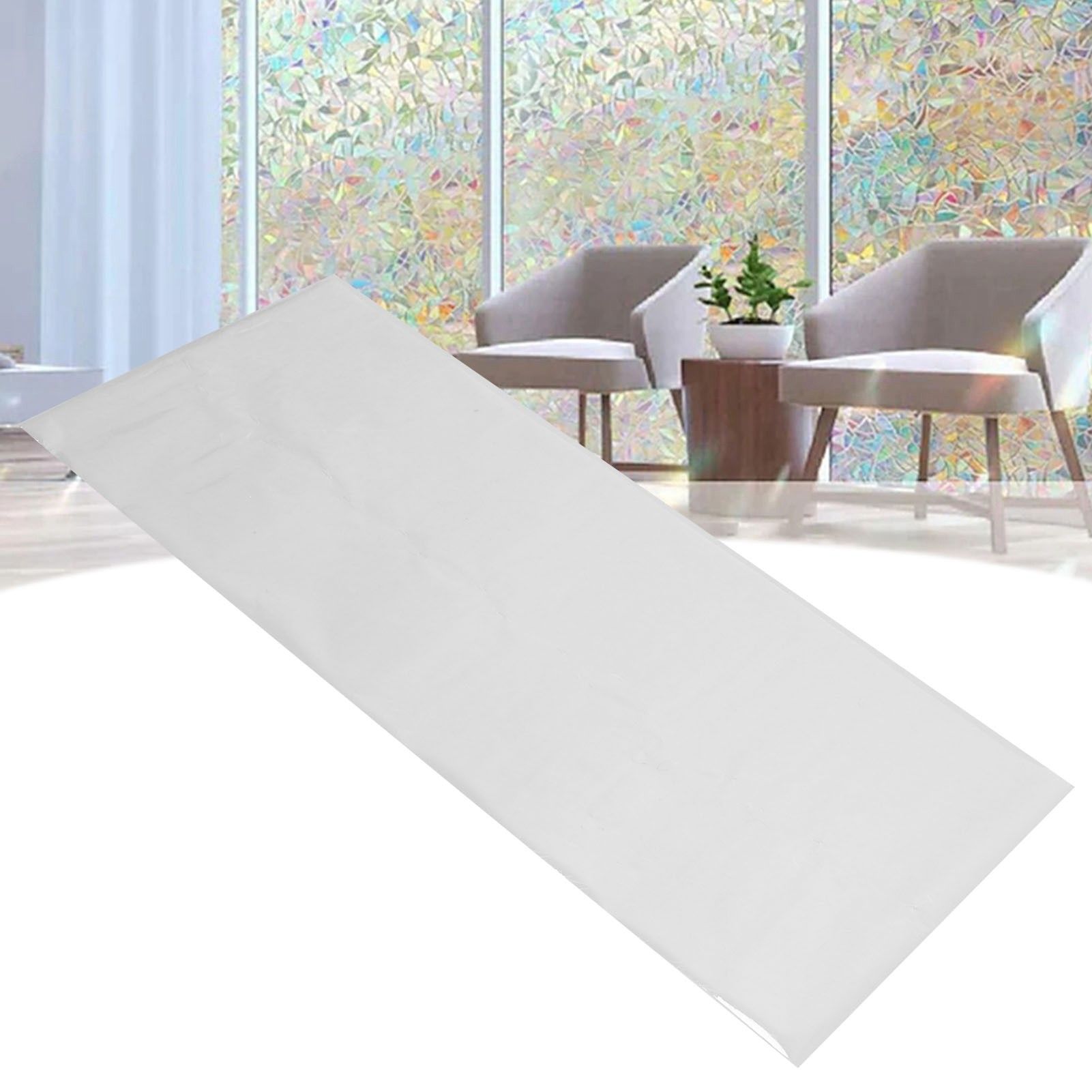 Window Glass Film Translucent Stylish Window Decorative Sticker for Bedrooms view 11