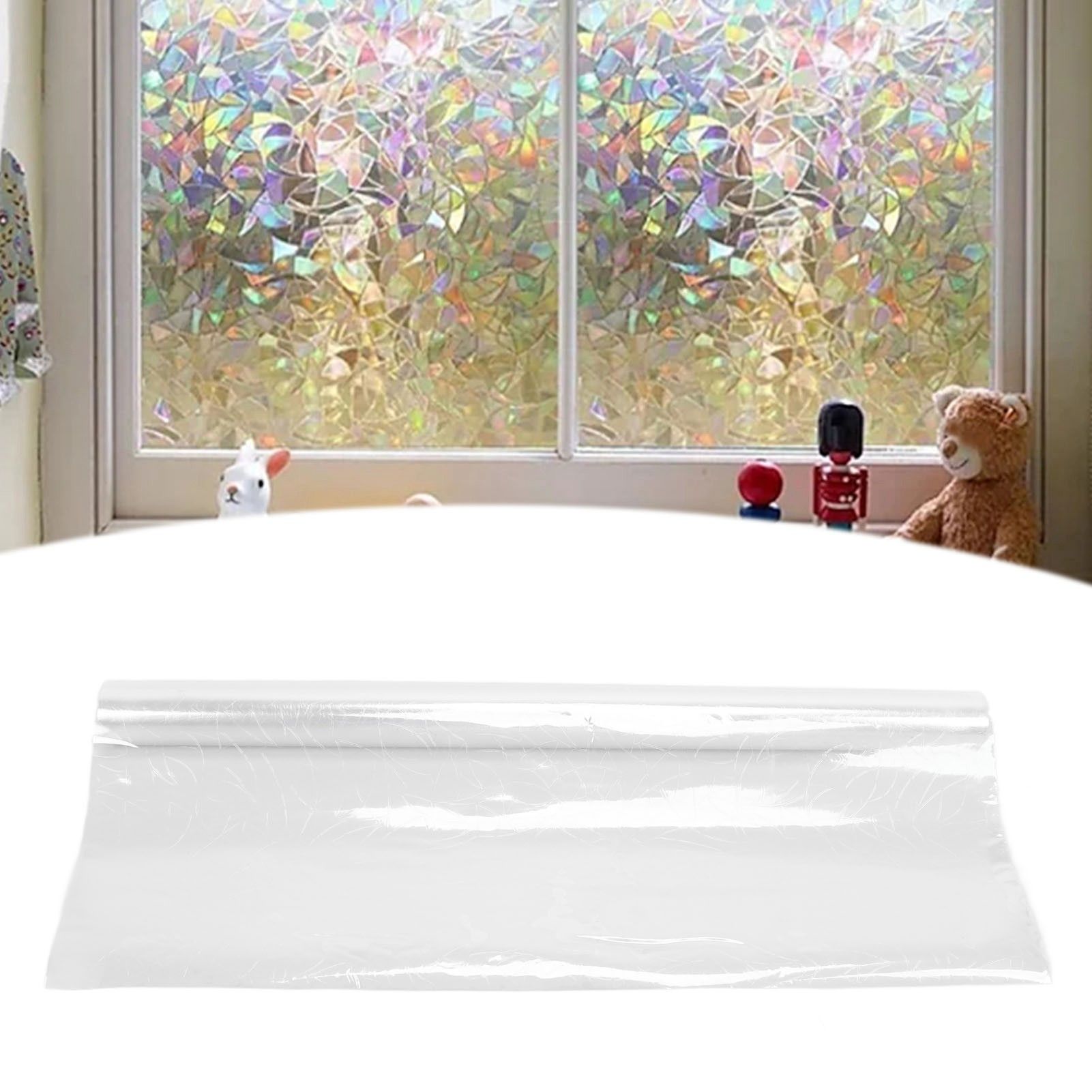 Window Glass Film Translucent Stylish Window Decorative Sticker for Bedrooms view 12
