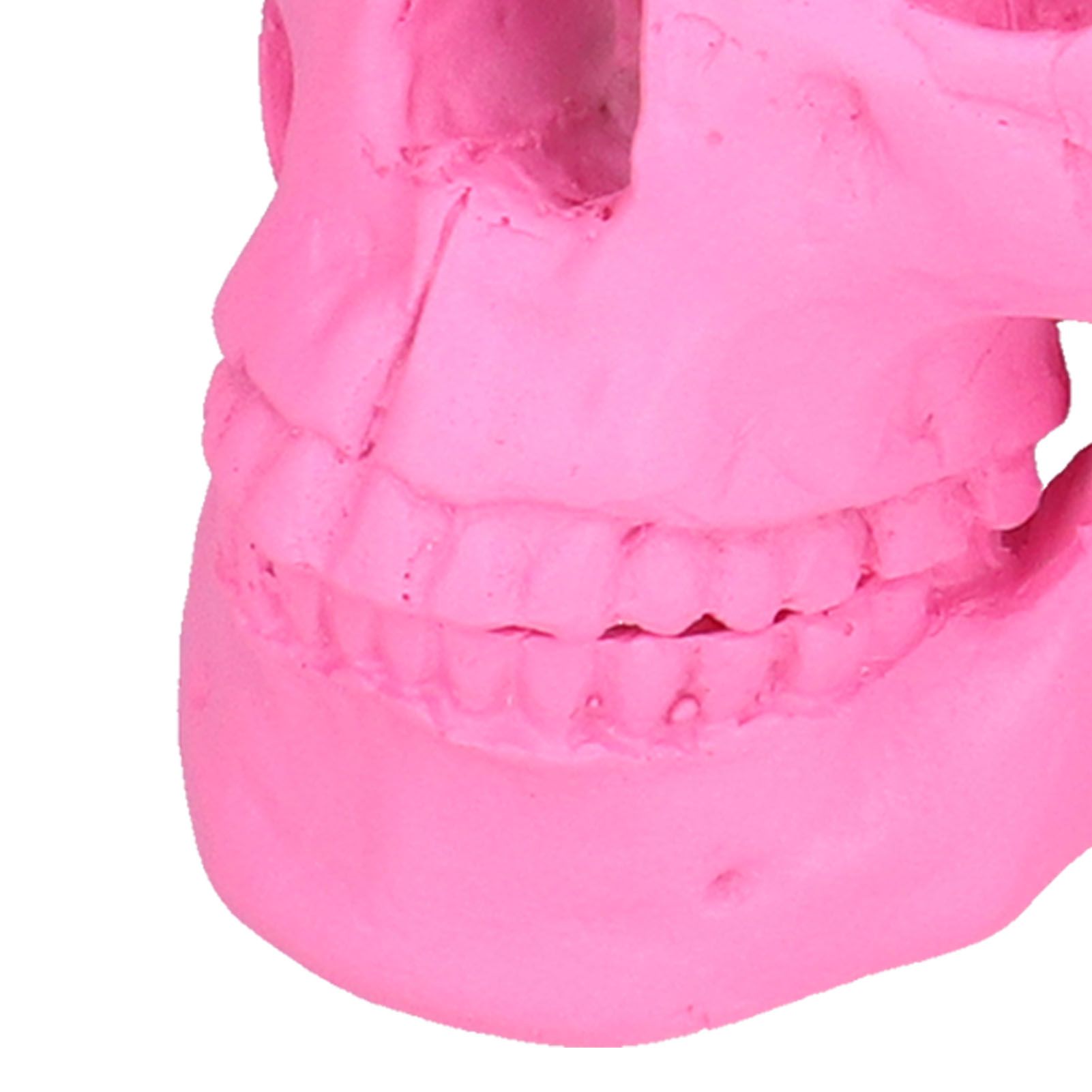Resin Halloween Skull Decor Festival Home Props Fake Whole Person Skull view 15