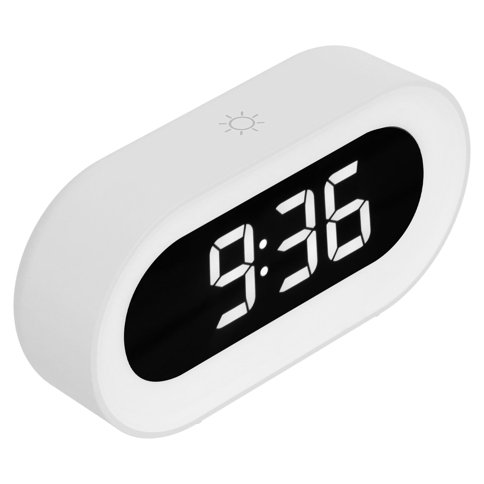 Night Light Alarm Clock LED Digital Display Music Alarm Clock Perpetual view 4