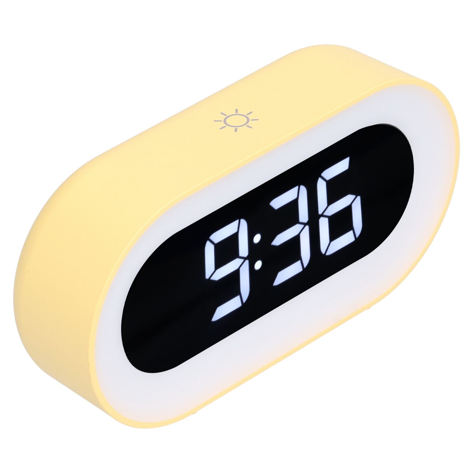 Night Light Alarm Clock LED Digital Display Music Alarm Clock Perpetual view 4