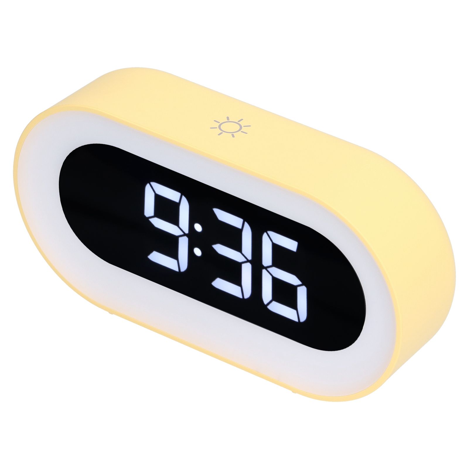 Night Light Alarm Clock LED Digital Display Music Alarm Clock Perpetual view 5