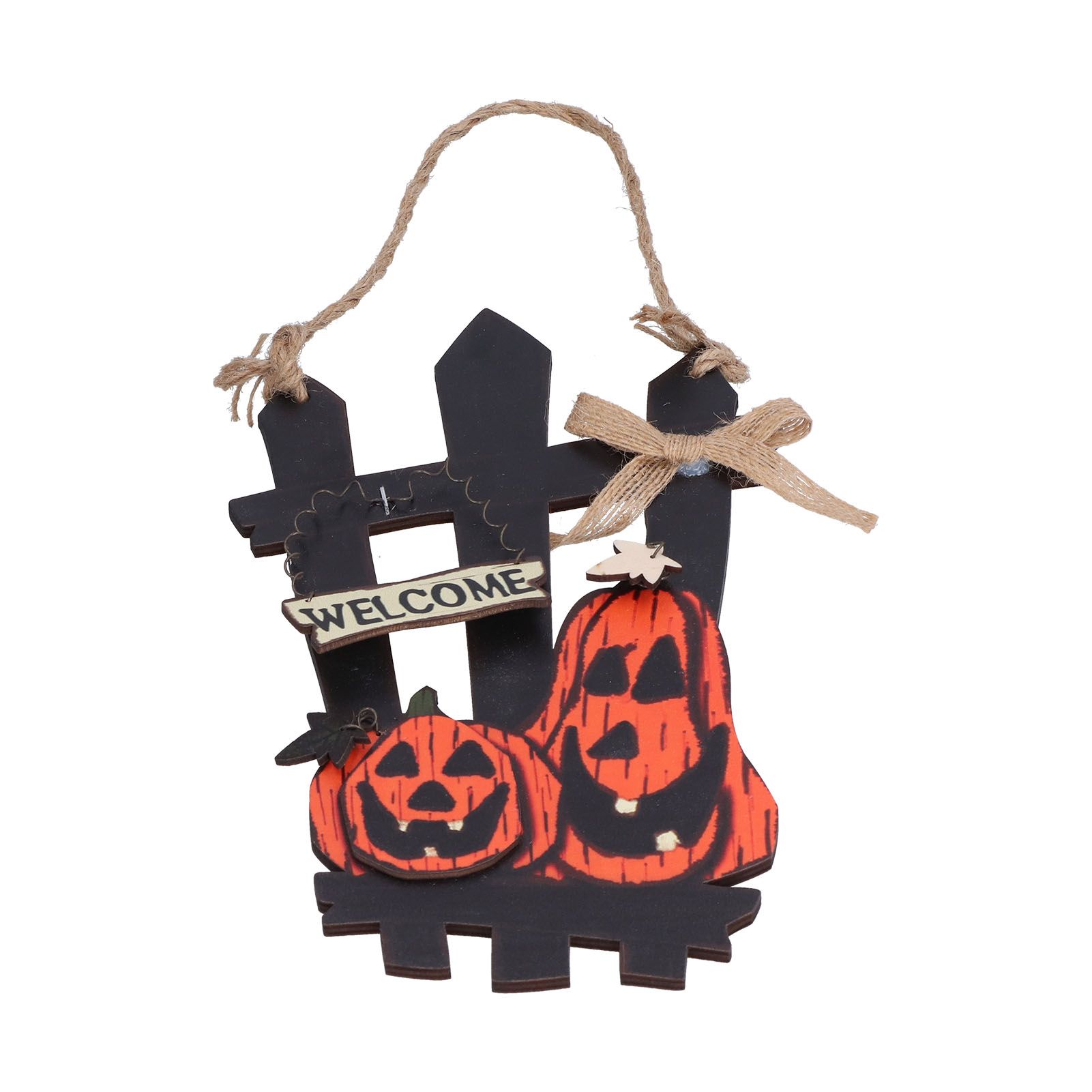 Ghost Festival Welcome Sign Wooden Lightweight Convenient Welcome Pendants for view 2