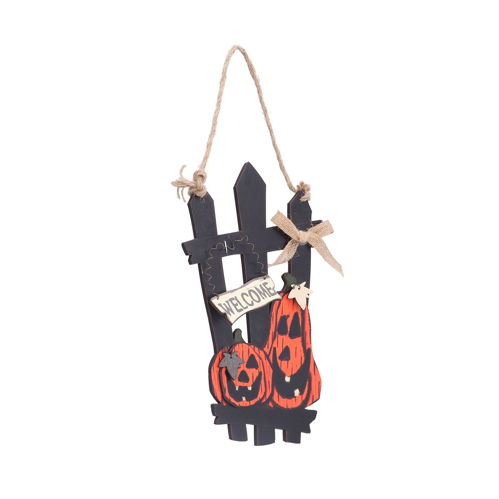 Ghost Festival Welcome Sign Wooden Lightweight Convenient Welcome Pendants for view 4